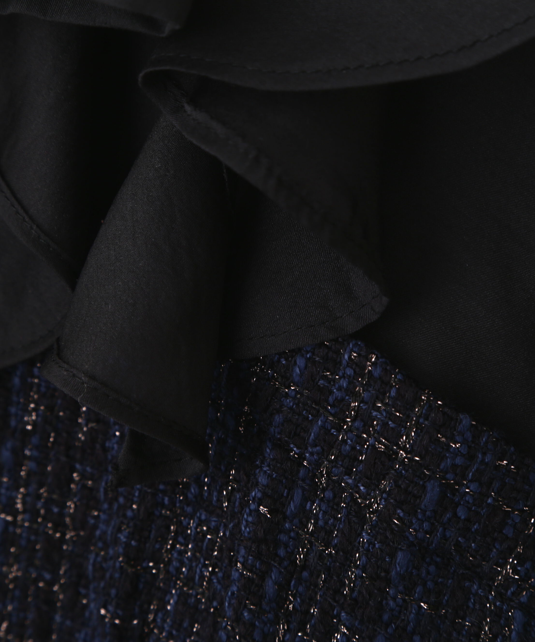  「ブラウスドッキングツィードワンピース」|ワンピース|