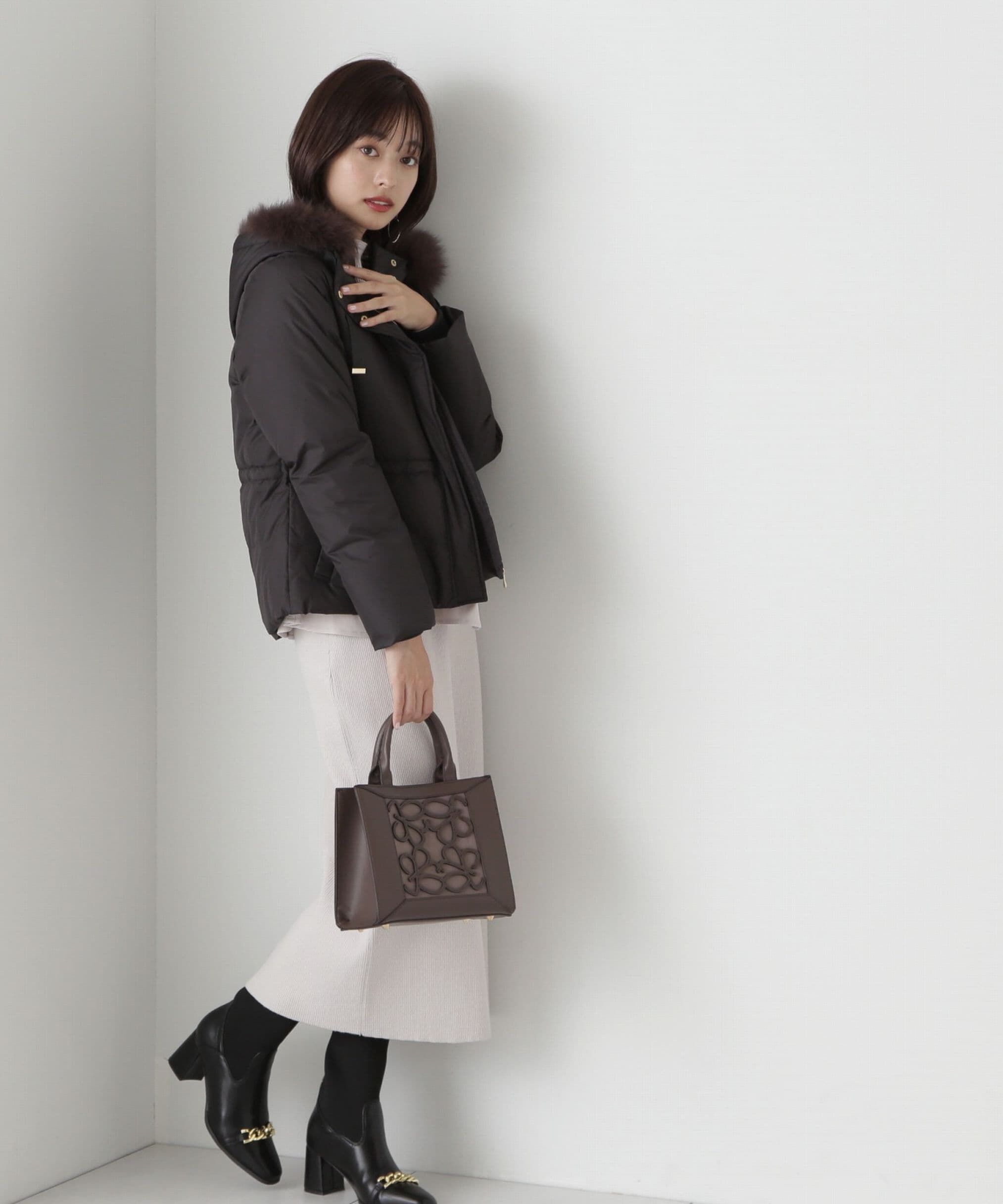 PROPORTION BODY DRESSING「ウエストマークショートダウン/23AW」|ブルゾン・スタジャン|