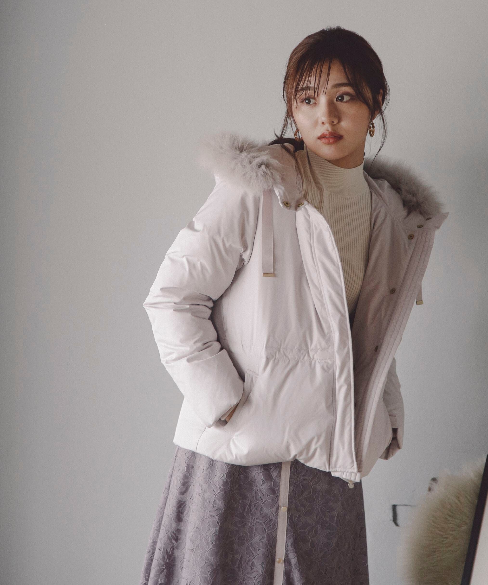 PROPORTION BODY DRESSING「ウエストマークショートダウン/23AW」|ブルゾン・スタジャン|