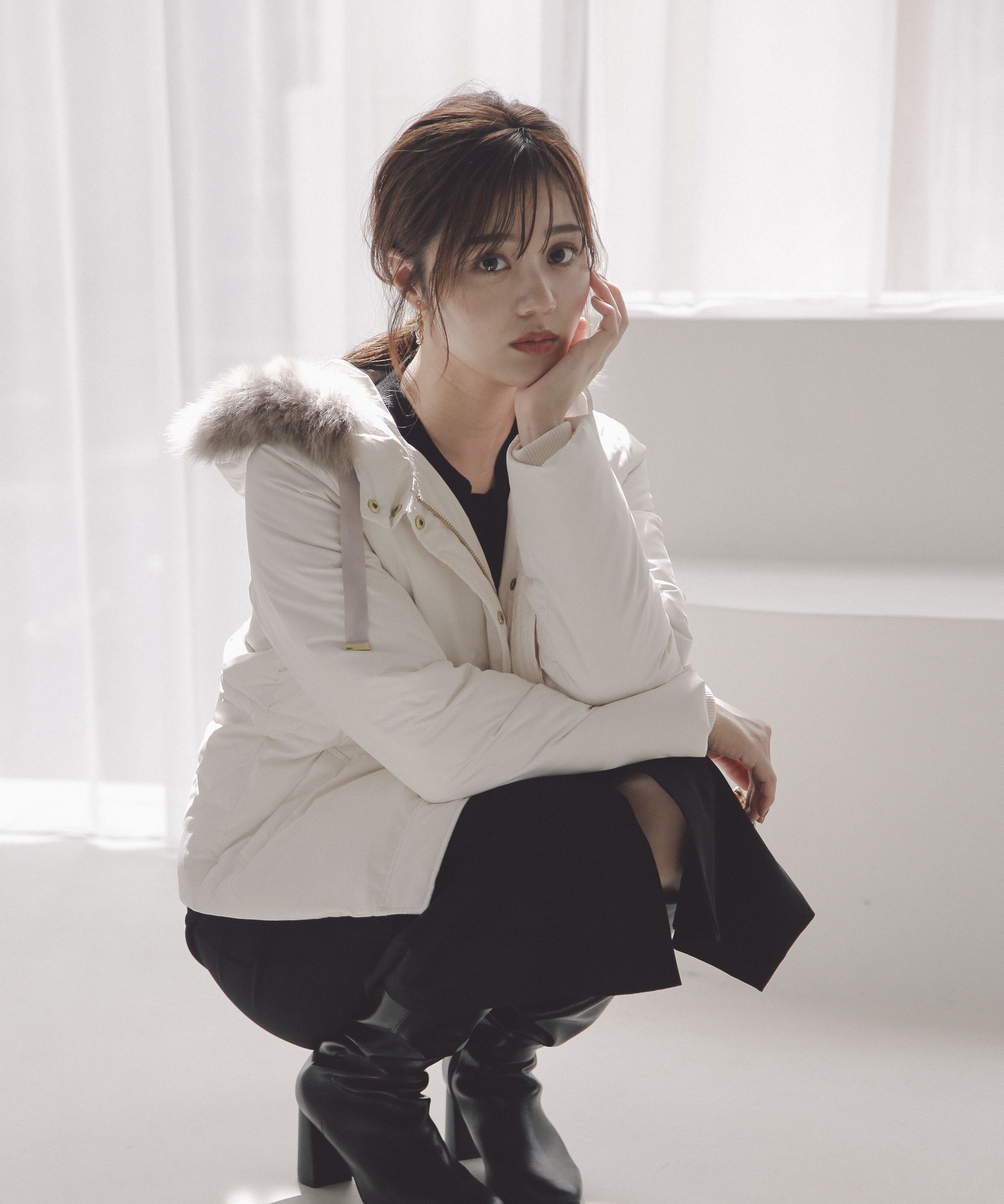 PROPORTION BODY DRESSING「ウエストマークショートダウン/23AW」|ブルゾン・スタジャン|