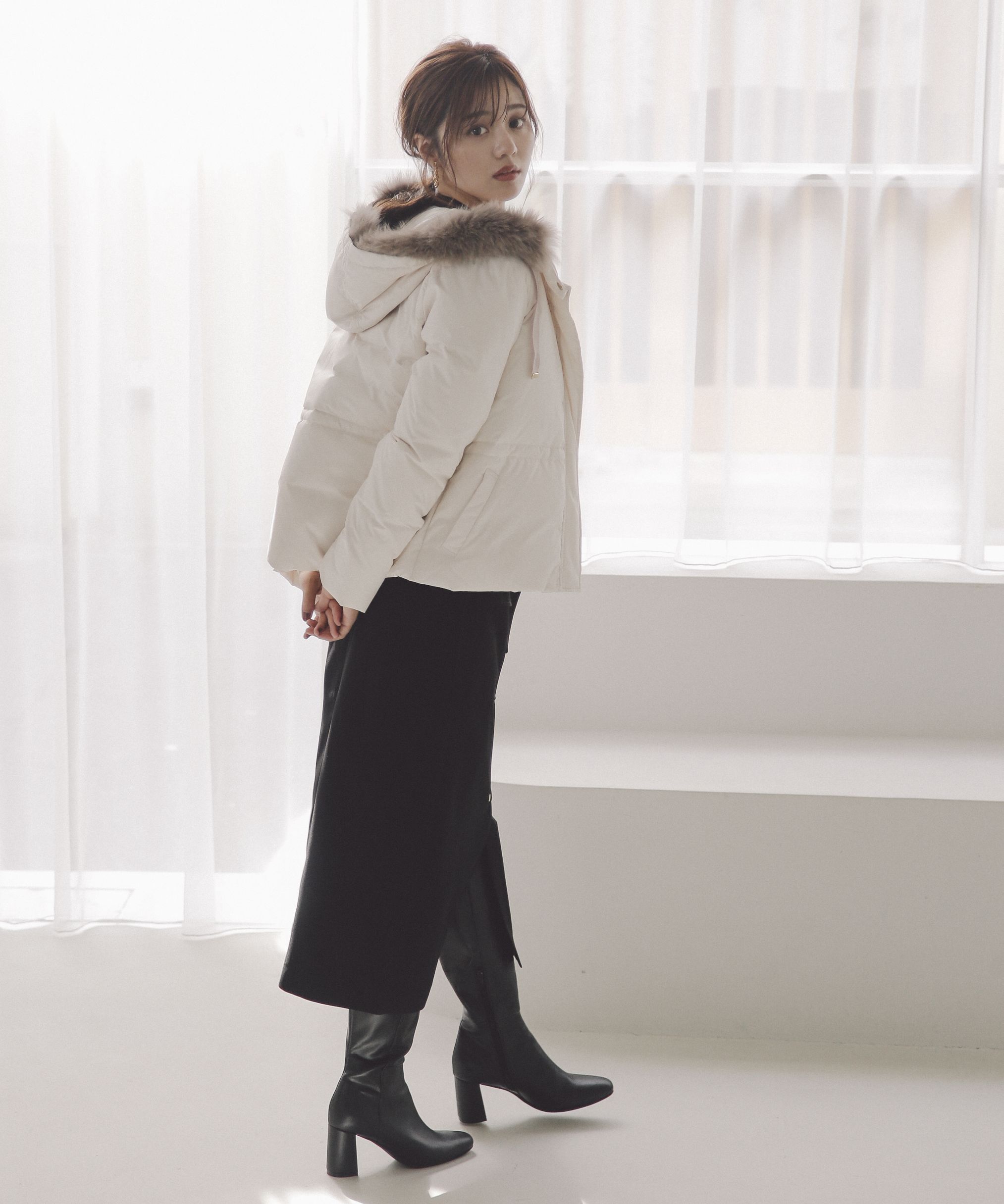 PROPORTION BODY DRESSING「ウエストマークショートダウン/23AW」|ブルゾン・スタジャン|