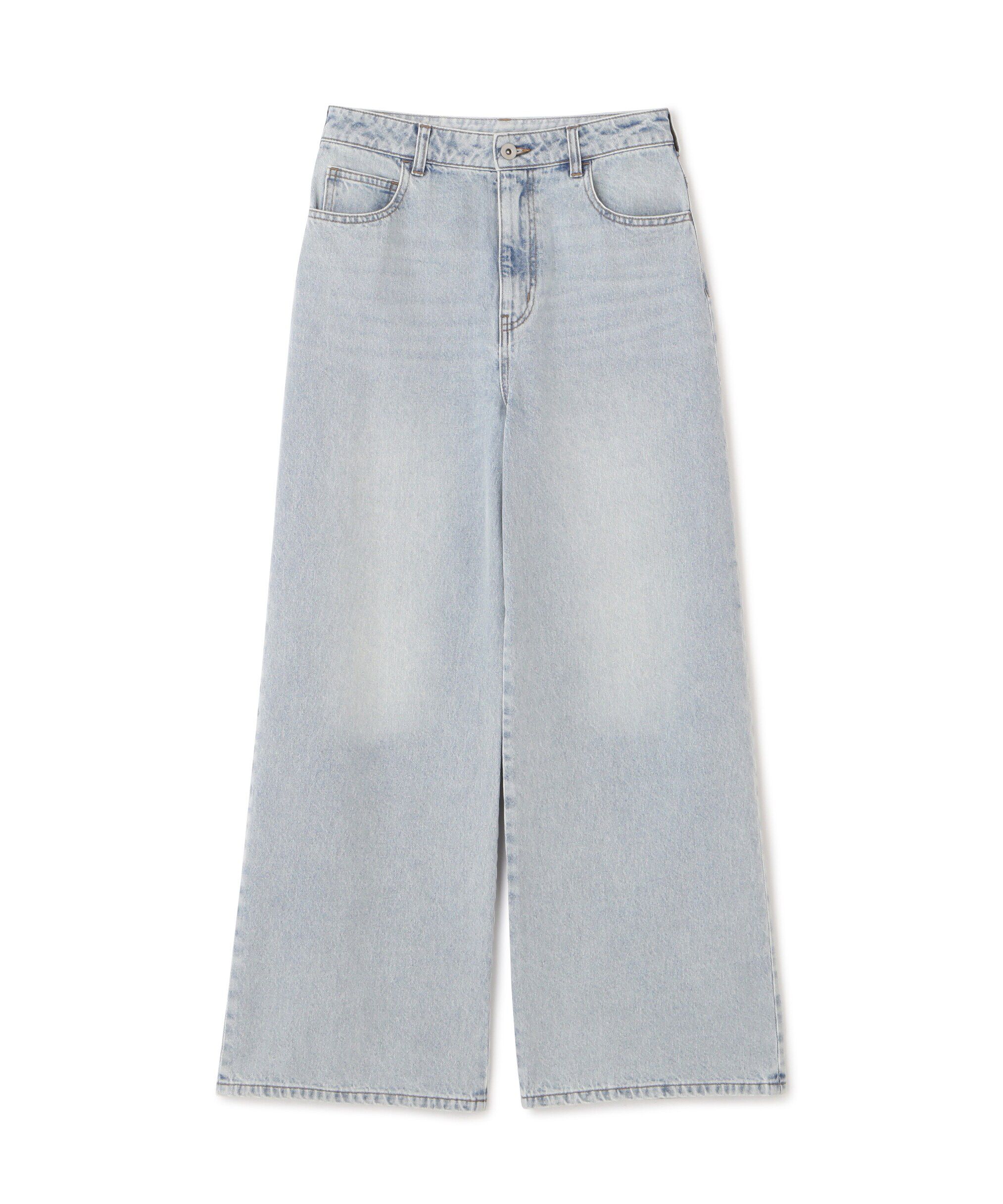 PROPORTION BODY DRESSING「ワイドデニムパンツ 新色カラー：ブルー」|その他|