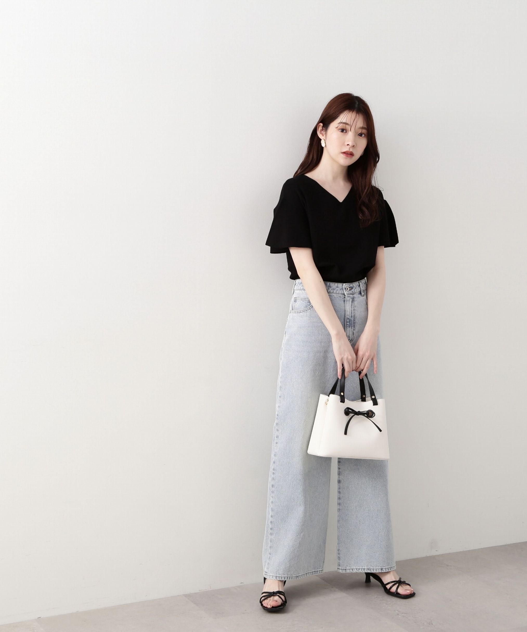 PROPORTION BODY DRESSING「ワイドデニムパンツ 新色カラー：ブルー」|その他|