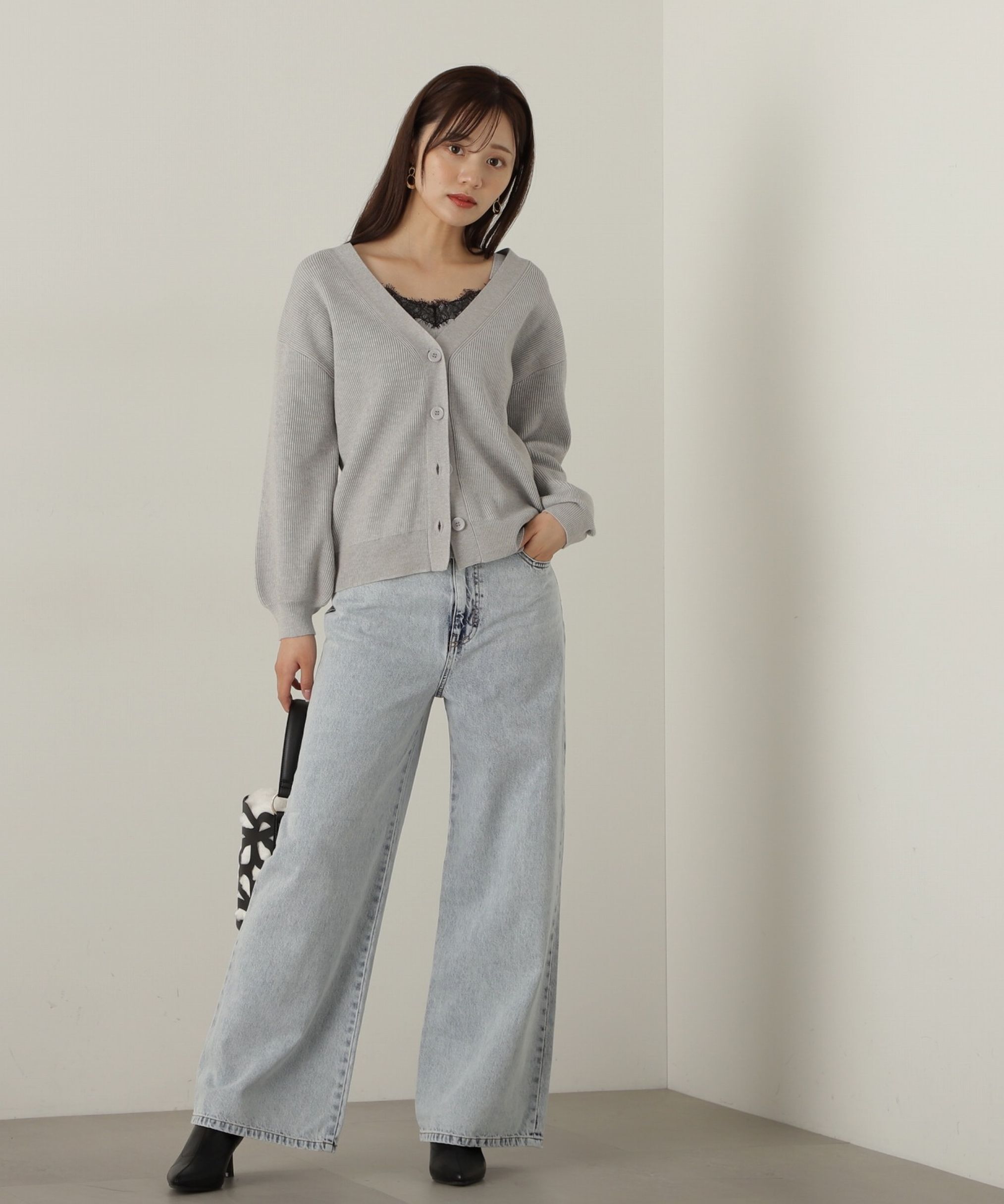 PROPORTION BODY DRESSING「ワイドデニムパンツ 新色カラー：ブルー」|その他|