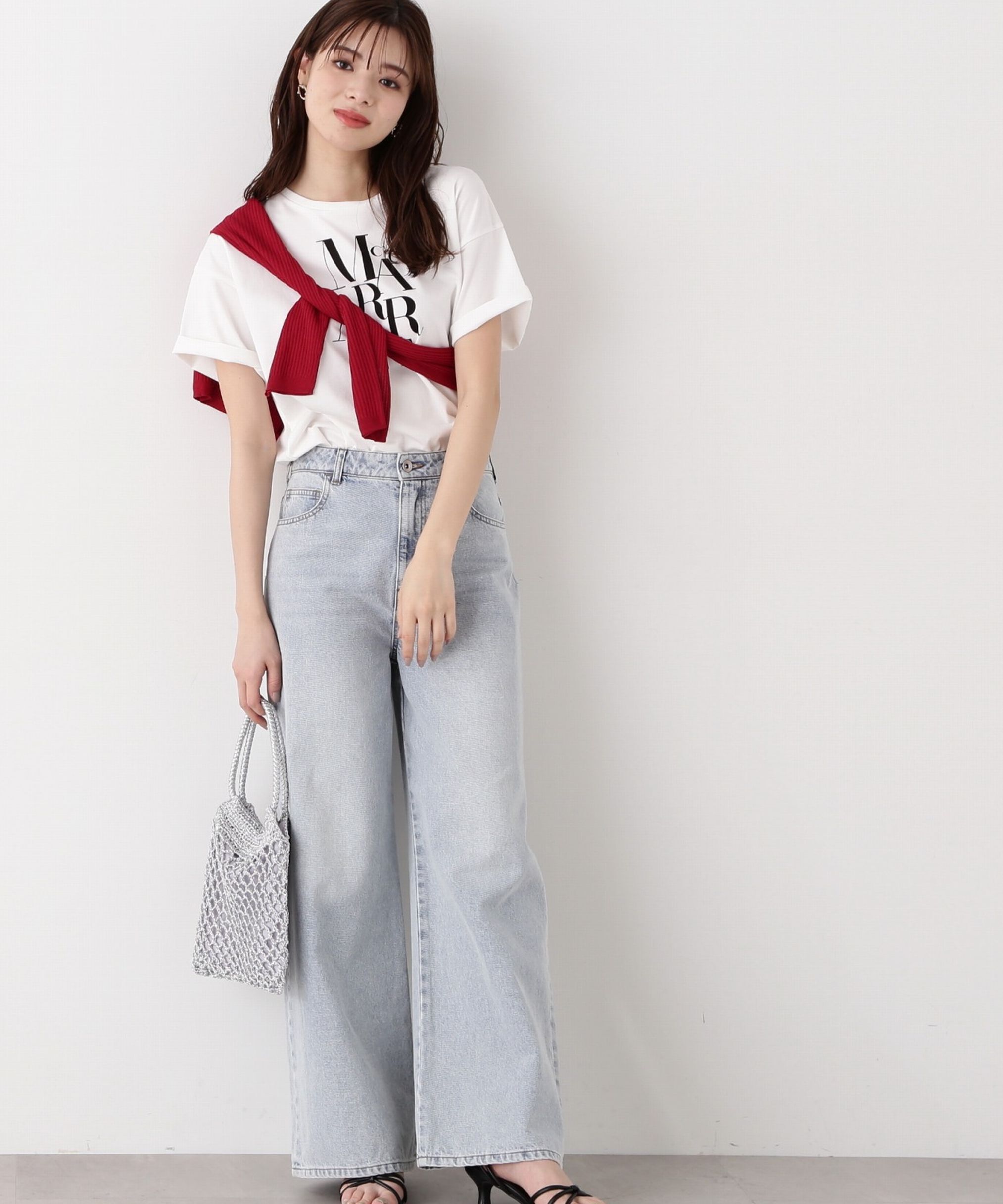 PROPORTION BODY DRESSING「ワイドデニムパンツ 新色カラー：ブルー」|その他|