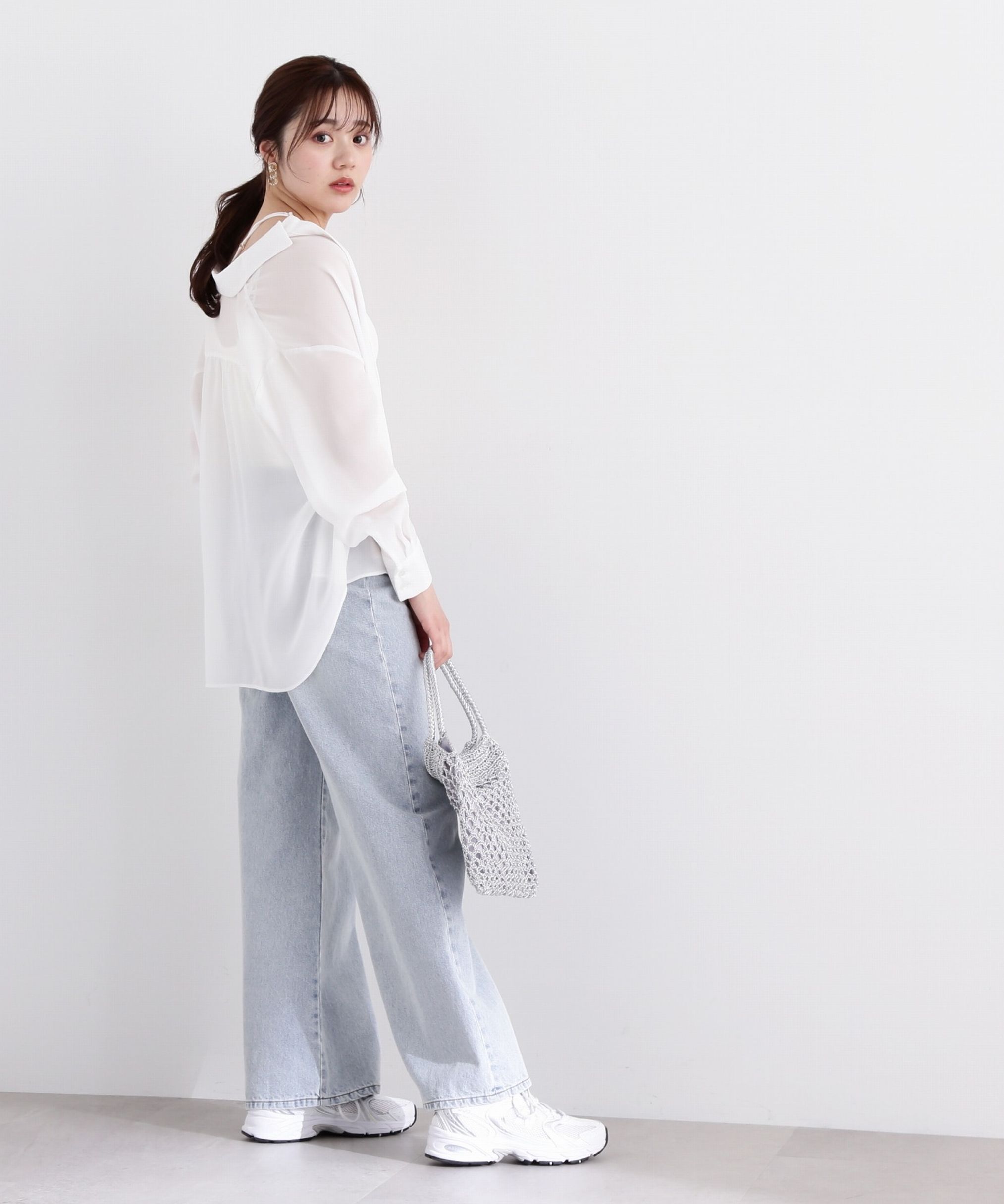 PROPORTION BODY DRESSING「ワイドデニムパンツ 新色カラー：ブルー」|その他|