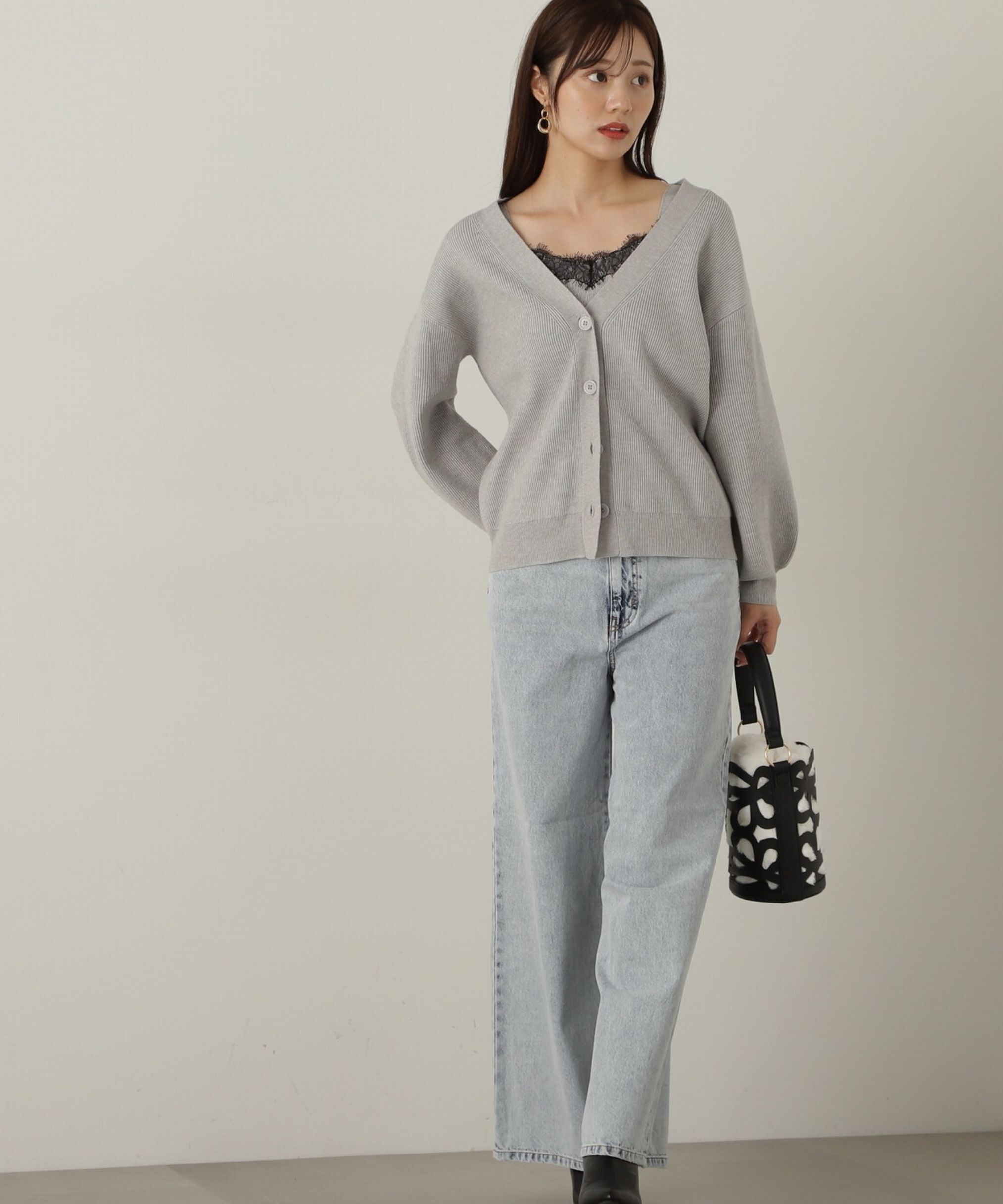 PROPORTION BODY DRESSING「ワイドデニムパンツ 新色カラー：ブルー」|その他|