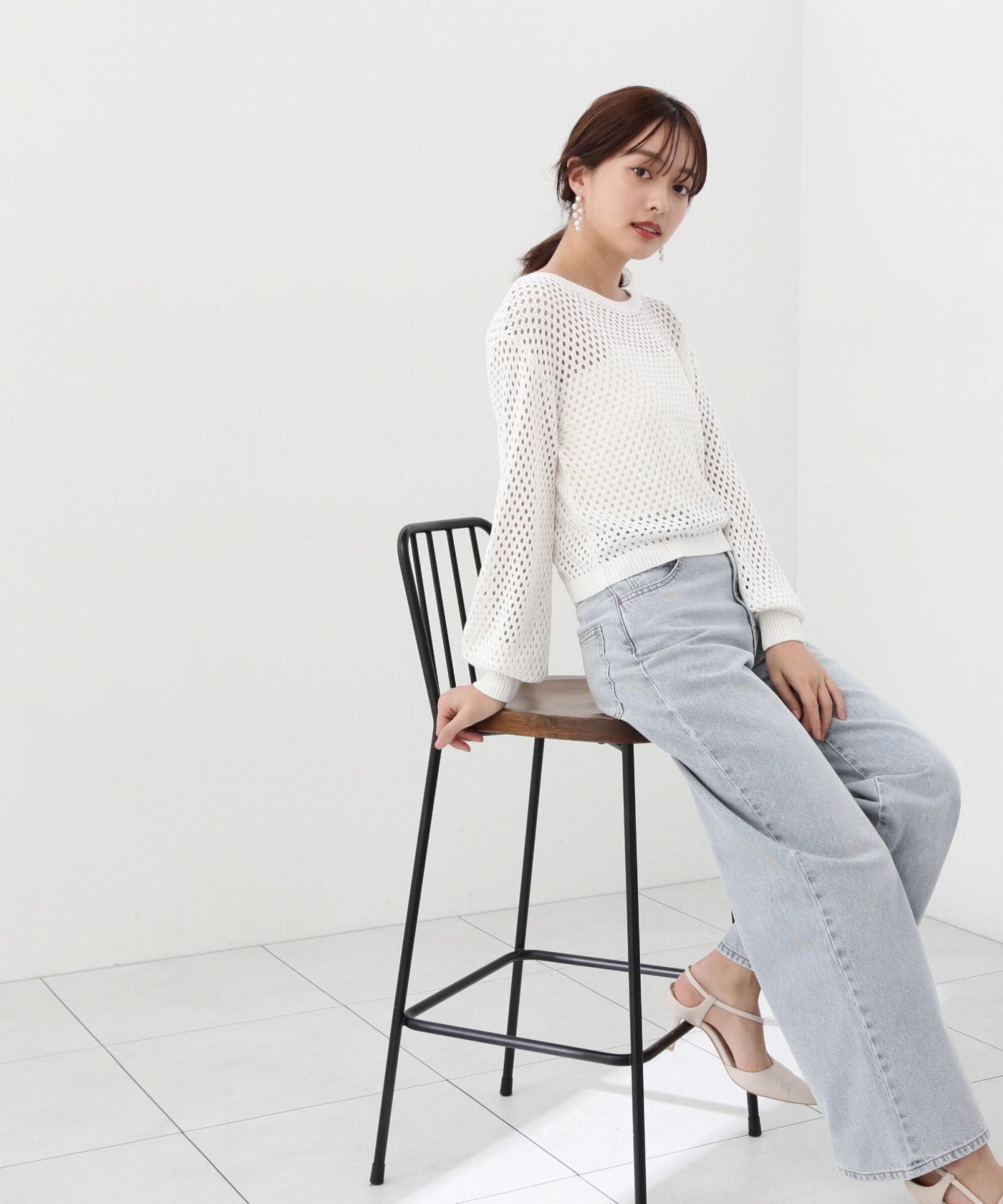 PROPORTION BODY DRESSING「ワイドデニムパンツ 新色カラー：ブルー」|その他|