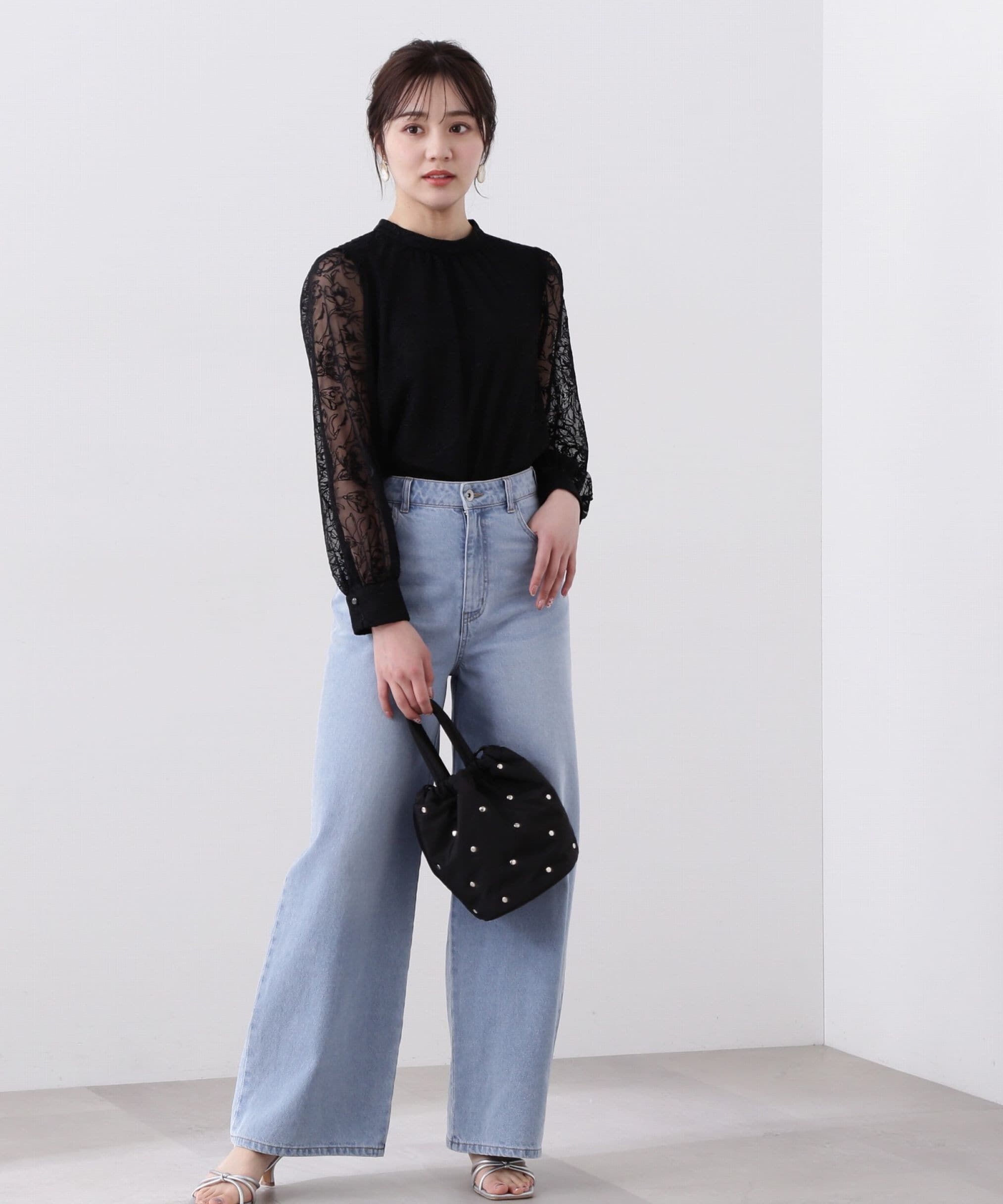 PROPORTION BODY DRESSING「ワイドデニムパンツ 新色カラー：ブルー」|その他|