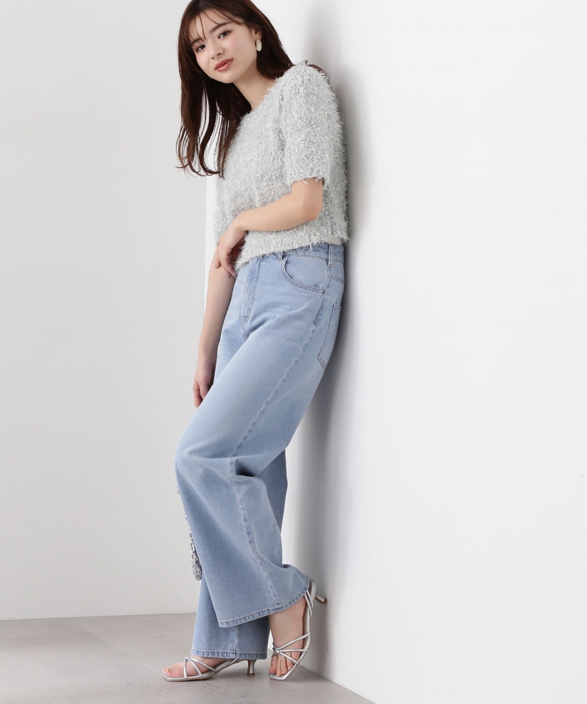 PROPORTION BODY DRESSING「ワイドデニムパンツ 新色カラー：ブルー」|その他|