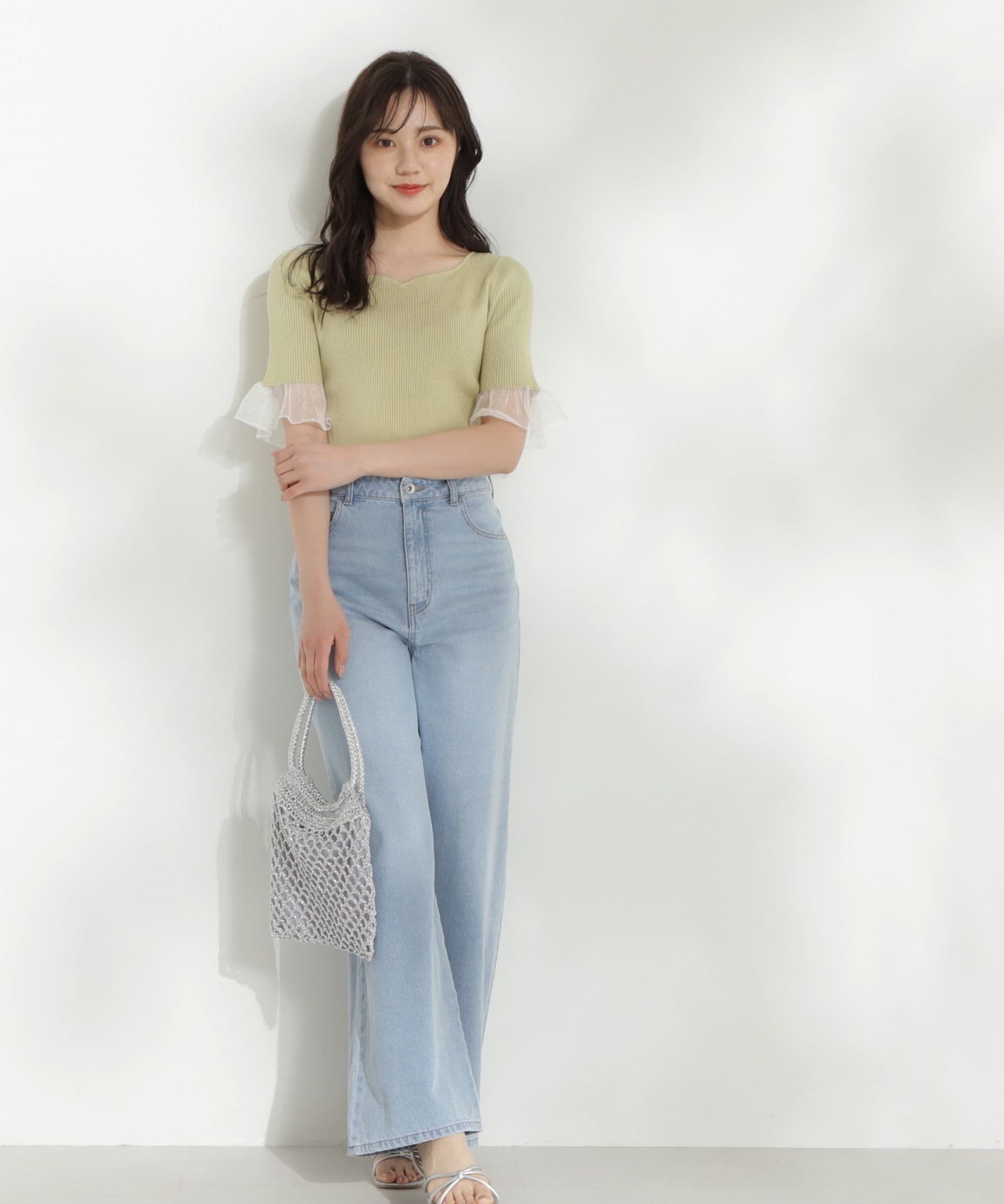 PROPORTION BODY DRESSING「ワイドデニムパンツ 新色カラー：ブルー」|その他|