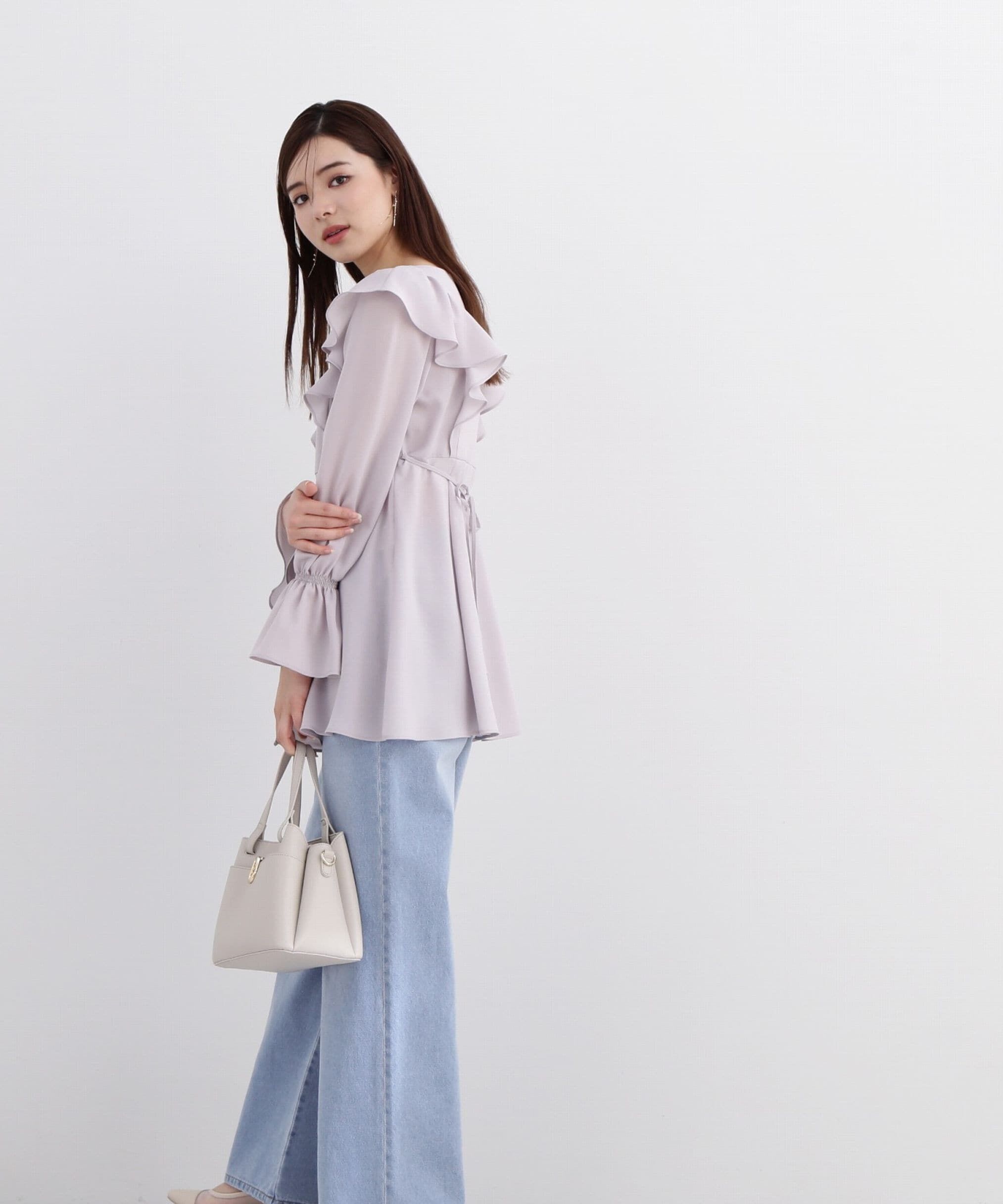 PROPORTION BODY DRESSING「ワイドデニムパンツ 新色カラー：ブルー」|その他|