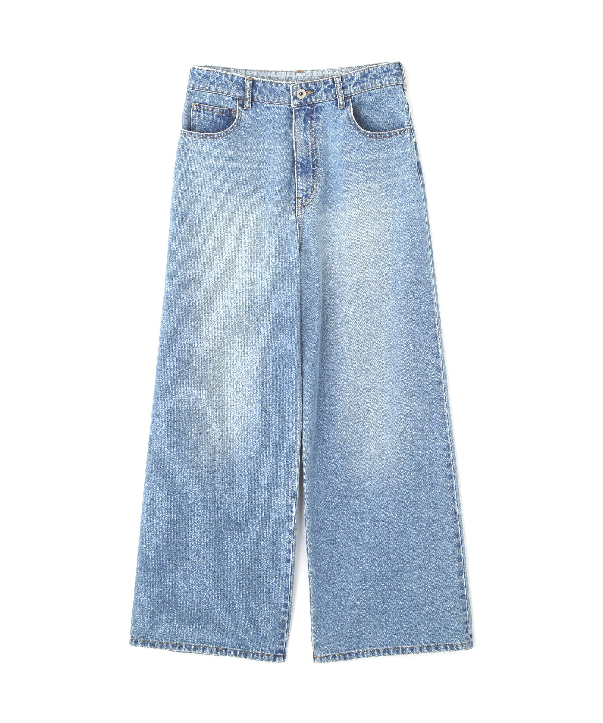 PROPORTION BODY DRESSING「ワイドデニムパンツ 新色カラー：ブルー」|その他|