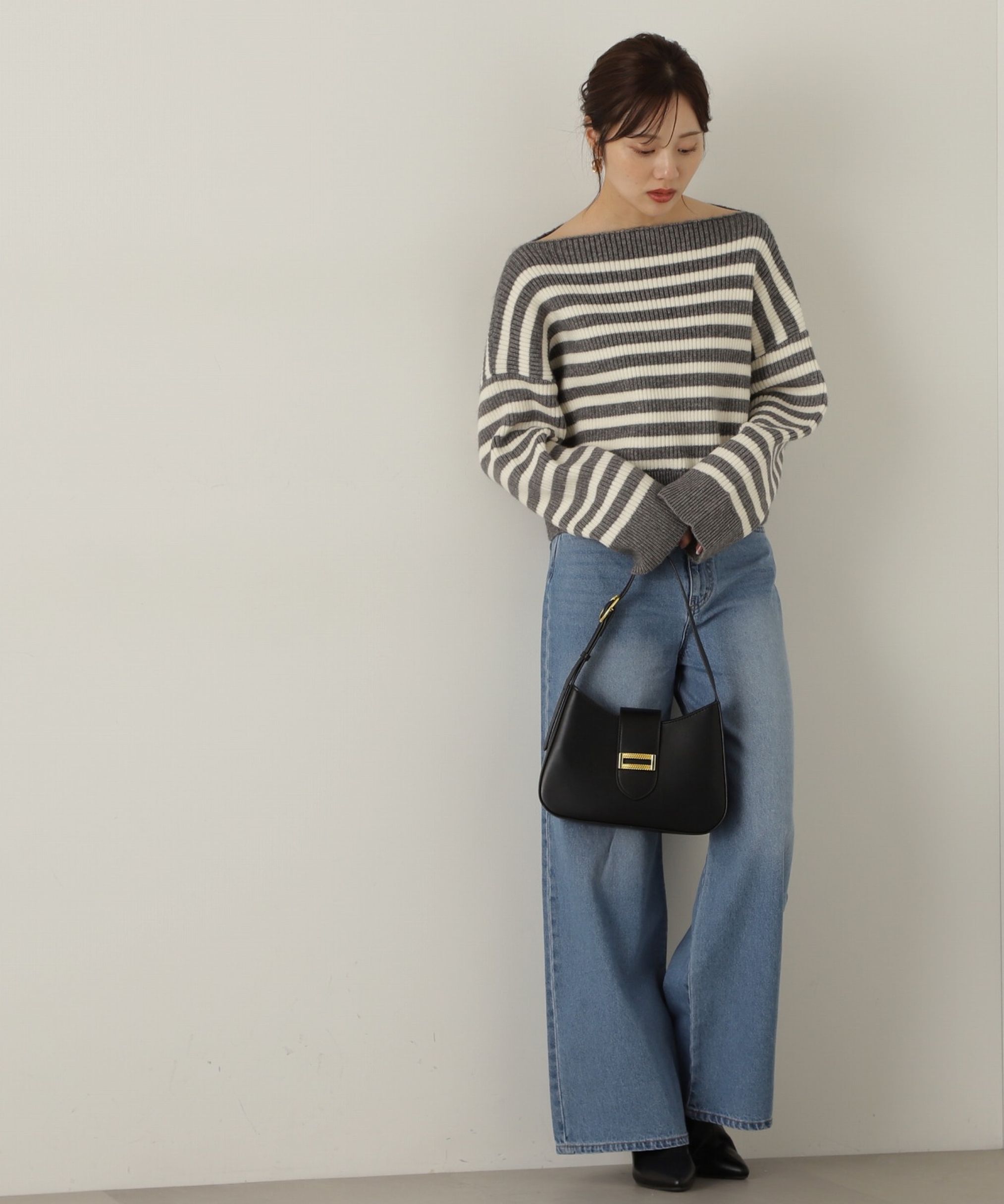 PROPORTION BODY DRESSING「ワイドデニムパンツ 新色カラー：ブルー」|その他|