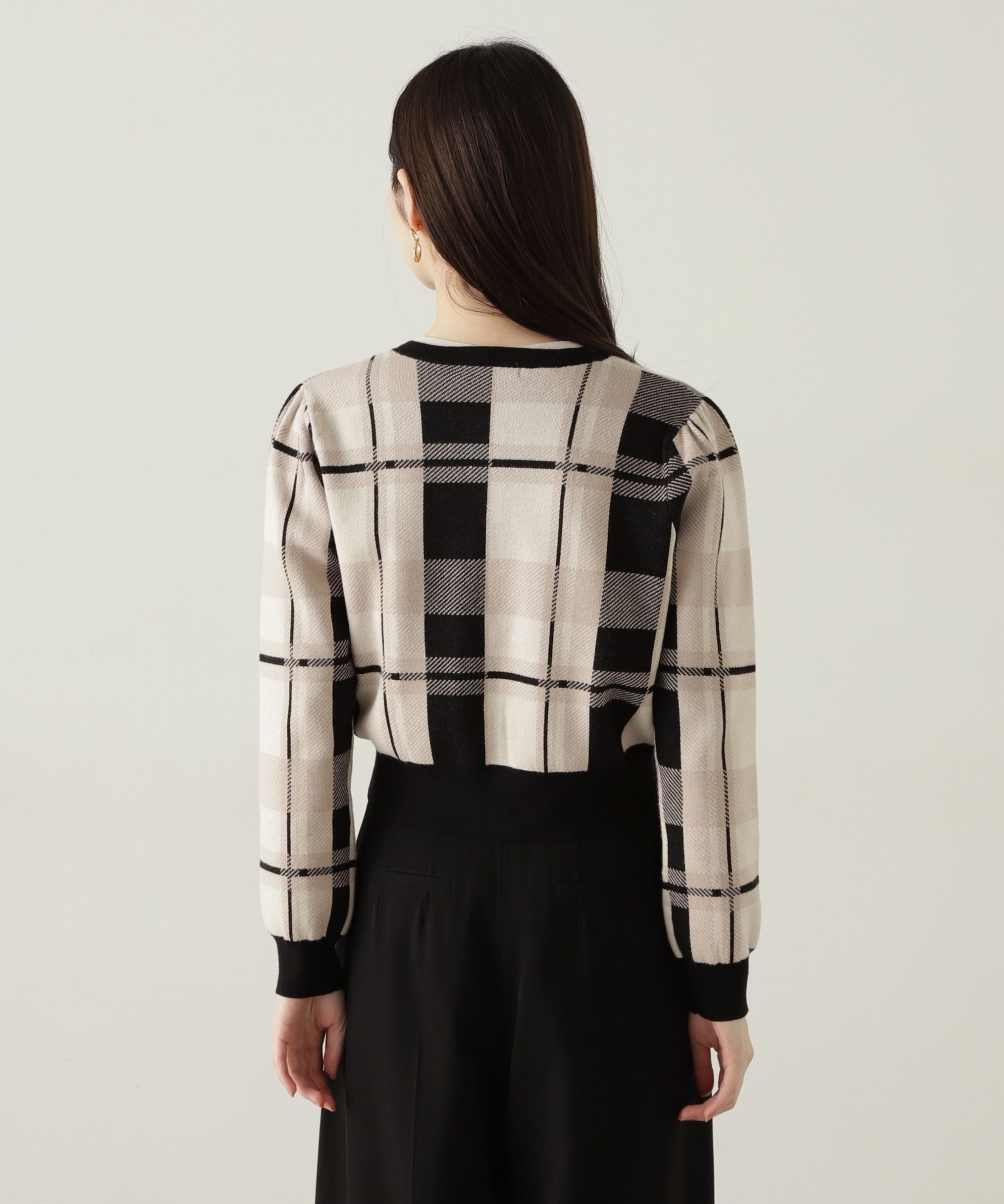 PROPORTION BODY DRESSING「チェックカーディガン」|カーディガン|