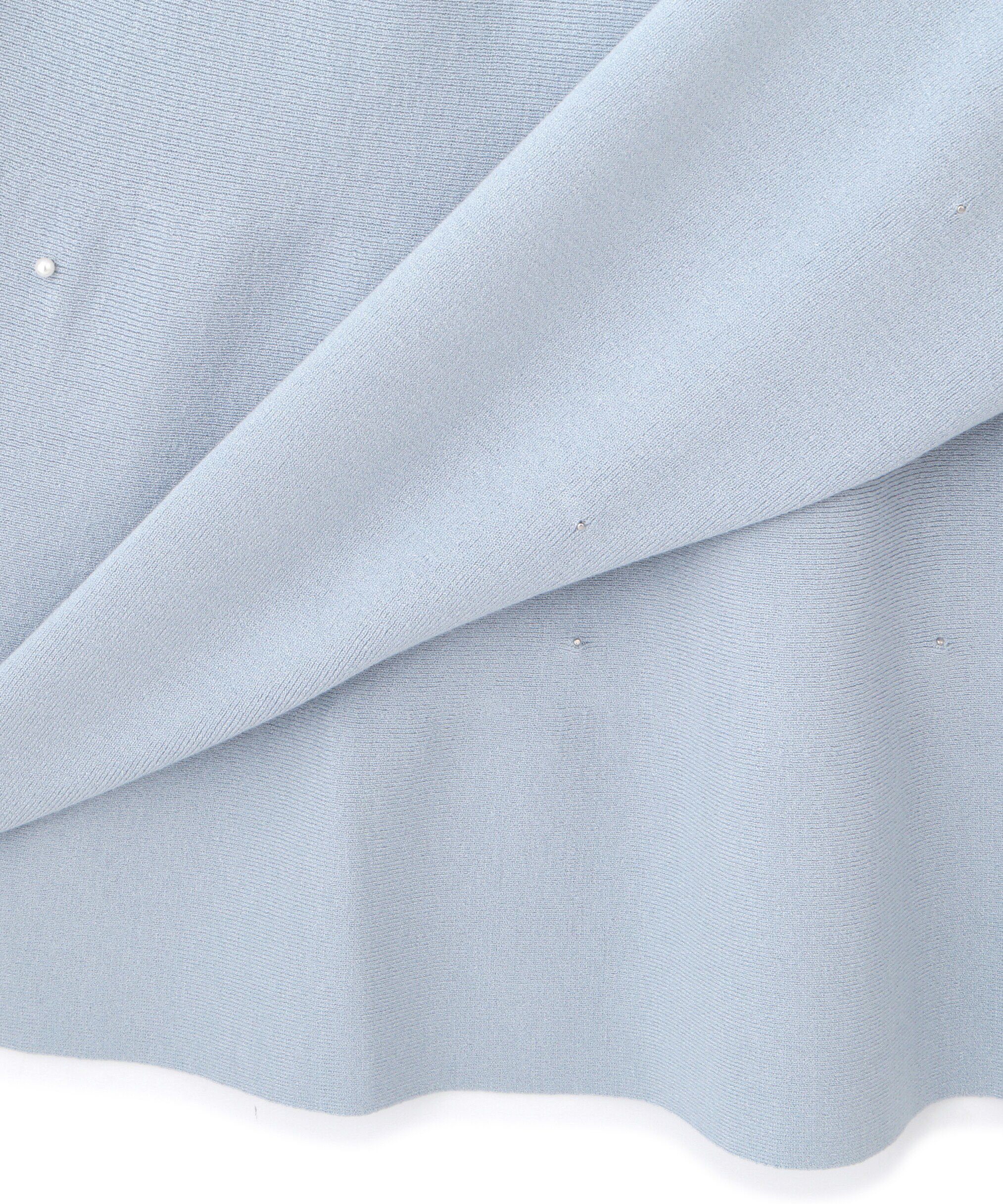 PROPORTION BODY DRESSING「パール付きニットアップ　24AW」|ワンピース|