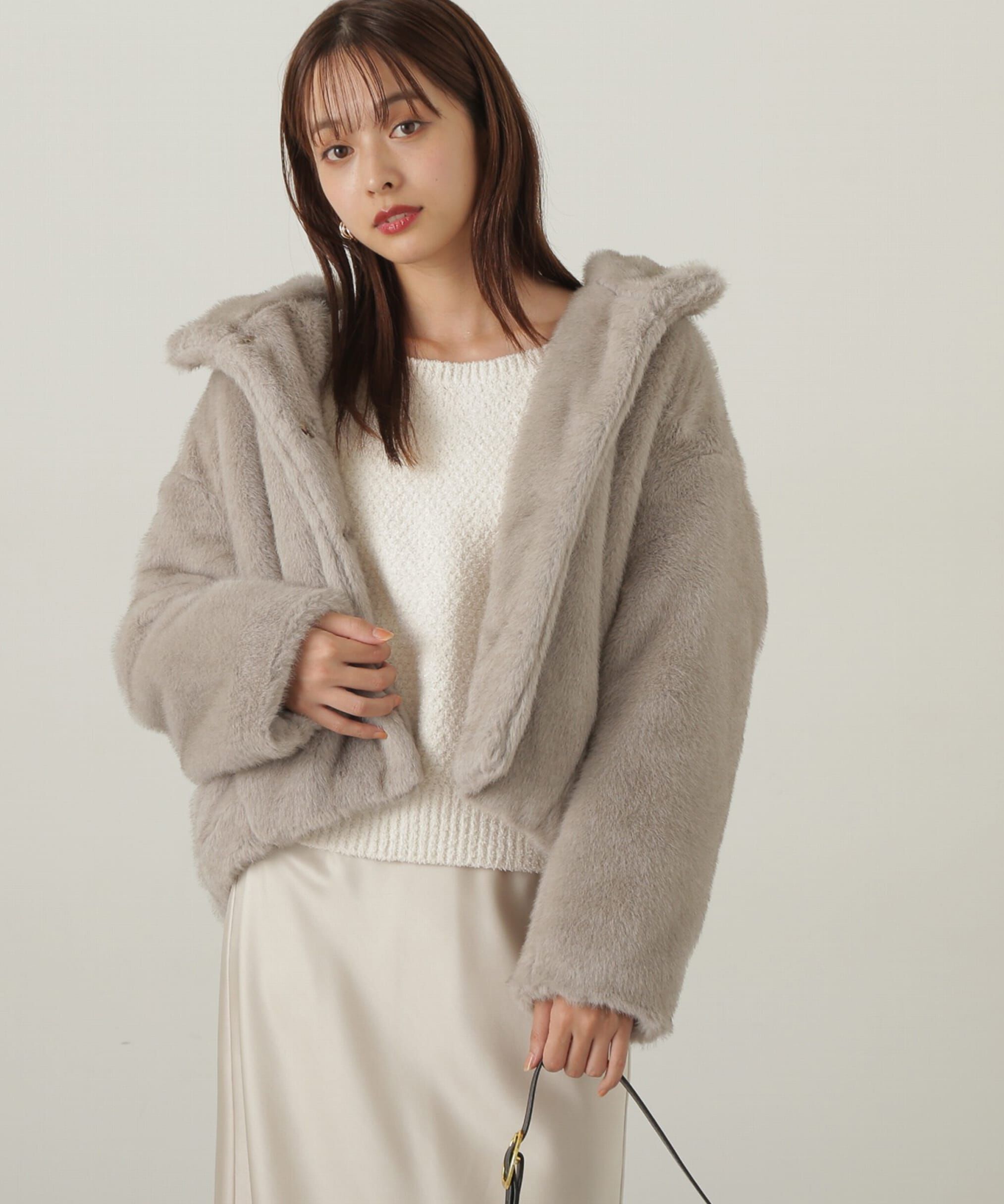 PROPORTION BODY DRESSING「フェイクファーブルゾン　24AW」|ブルゾン・スタジャン|