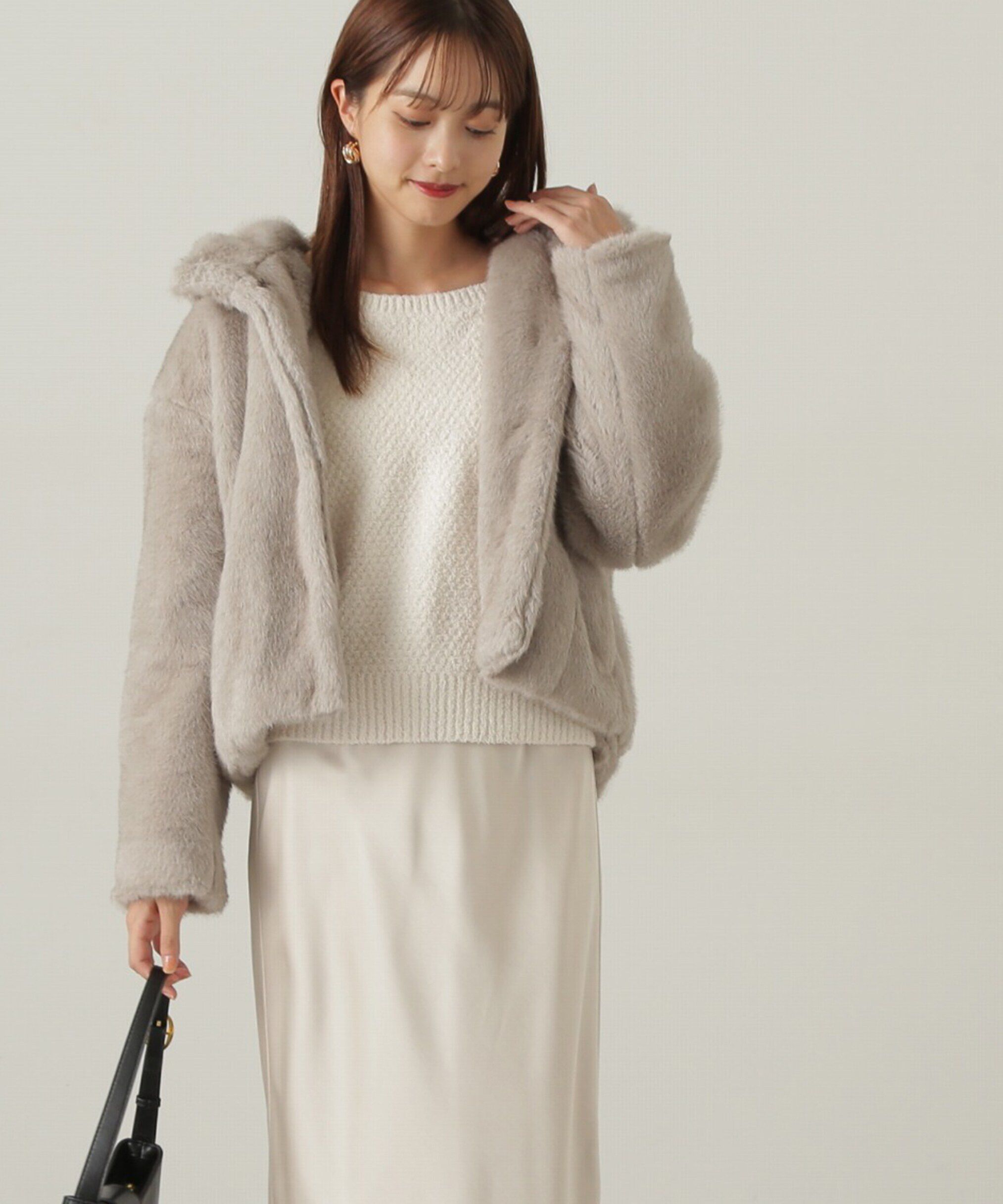 PROPORTION BODY DRESSING「フェイクファーブルゾン　24AW」|ブルゾン・スタジャン|