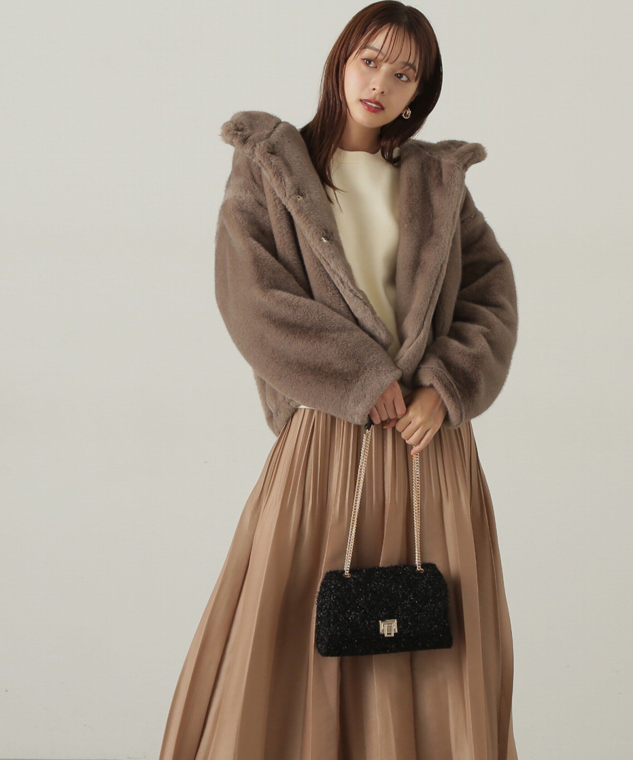 PROPORTION BODY DRESSING「フェイクファーブルゾン　24AW」|ブルゾン・スタジャン|