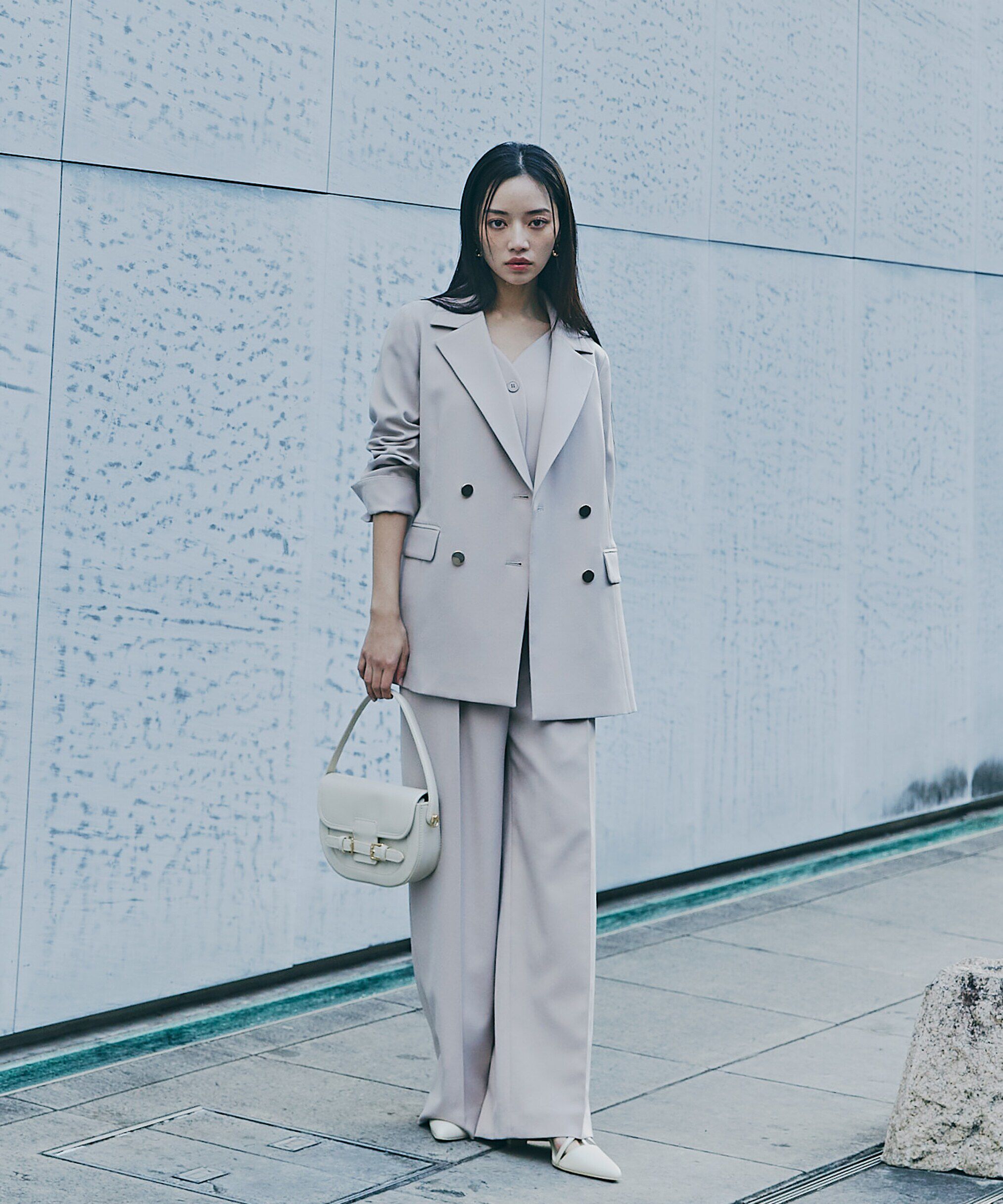 PROPORTION BODY DRESSING「ワイドパンツ」|その他|ベージュ