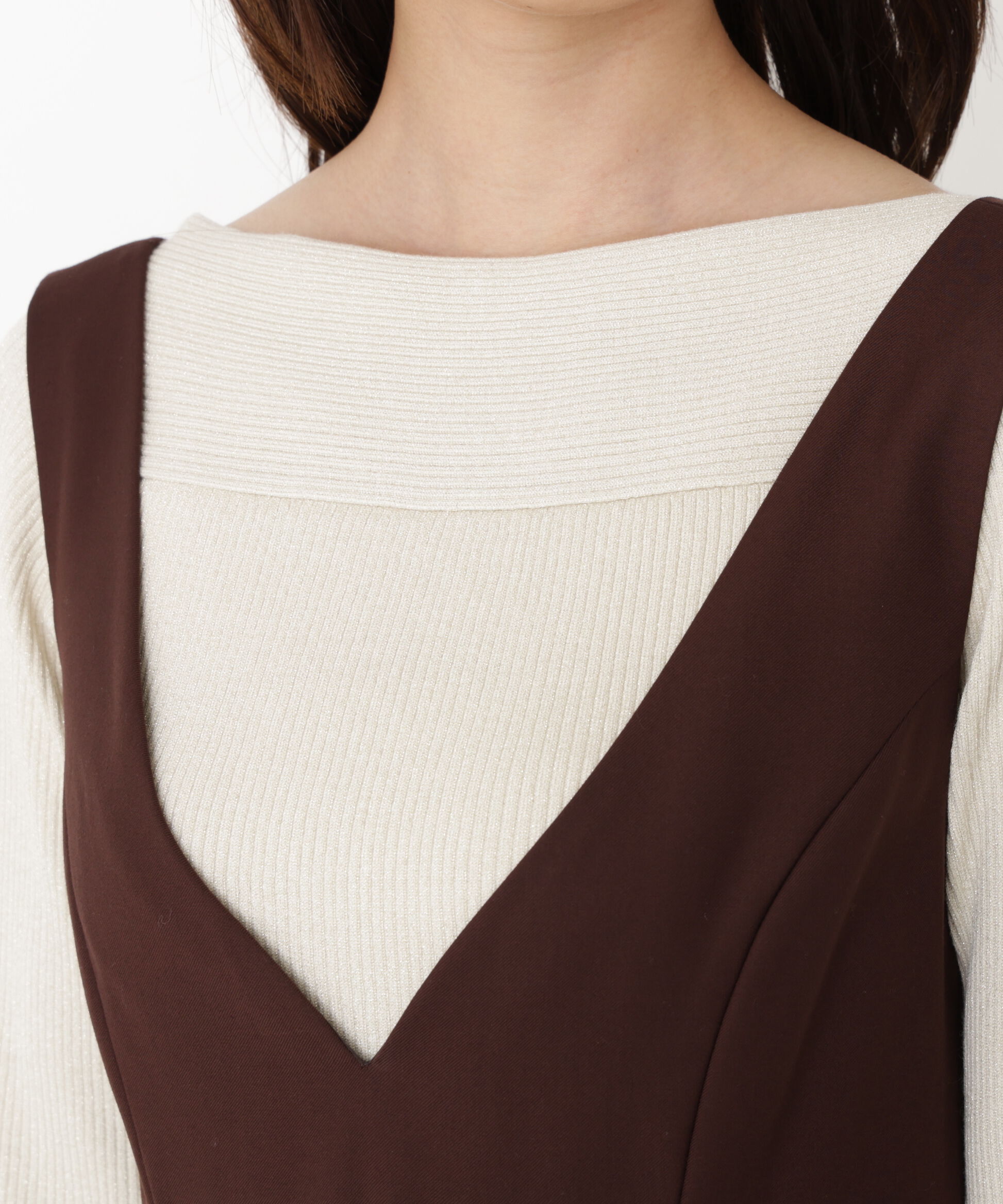 PROPORTION BODY DRESSING「タックフレアジャンスカ 25AW」|ワンピース|