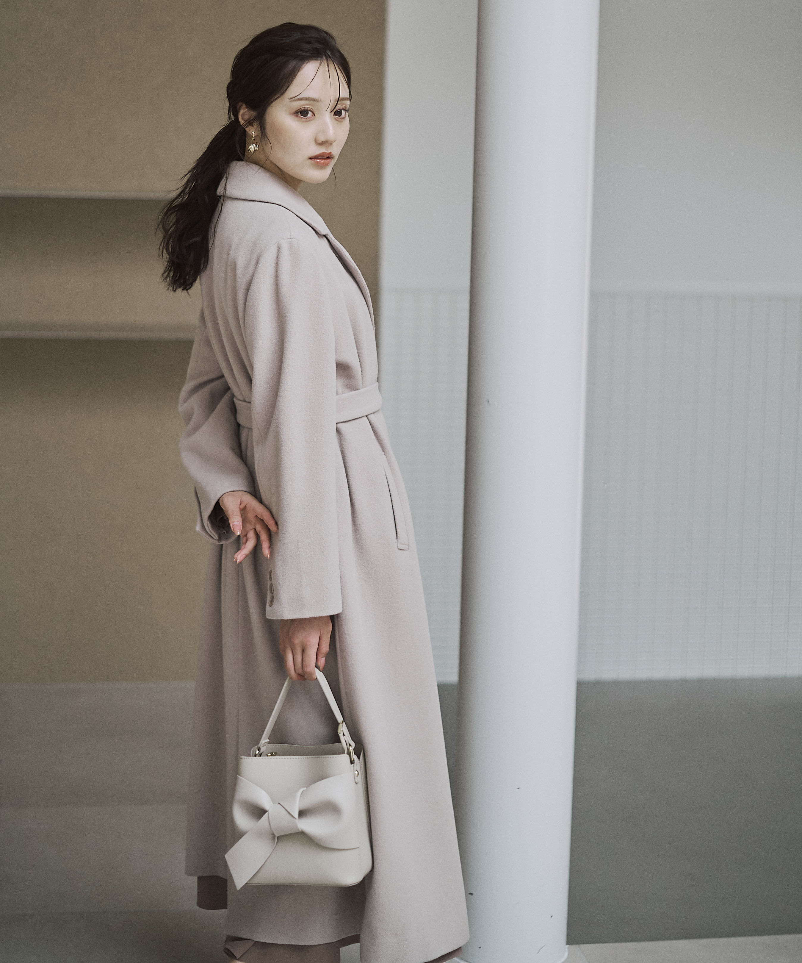 PROPORTION BODY DRESSING「ベルテッドレディーコート 25AW」|その他|