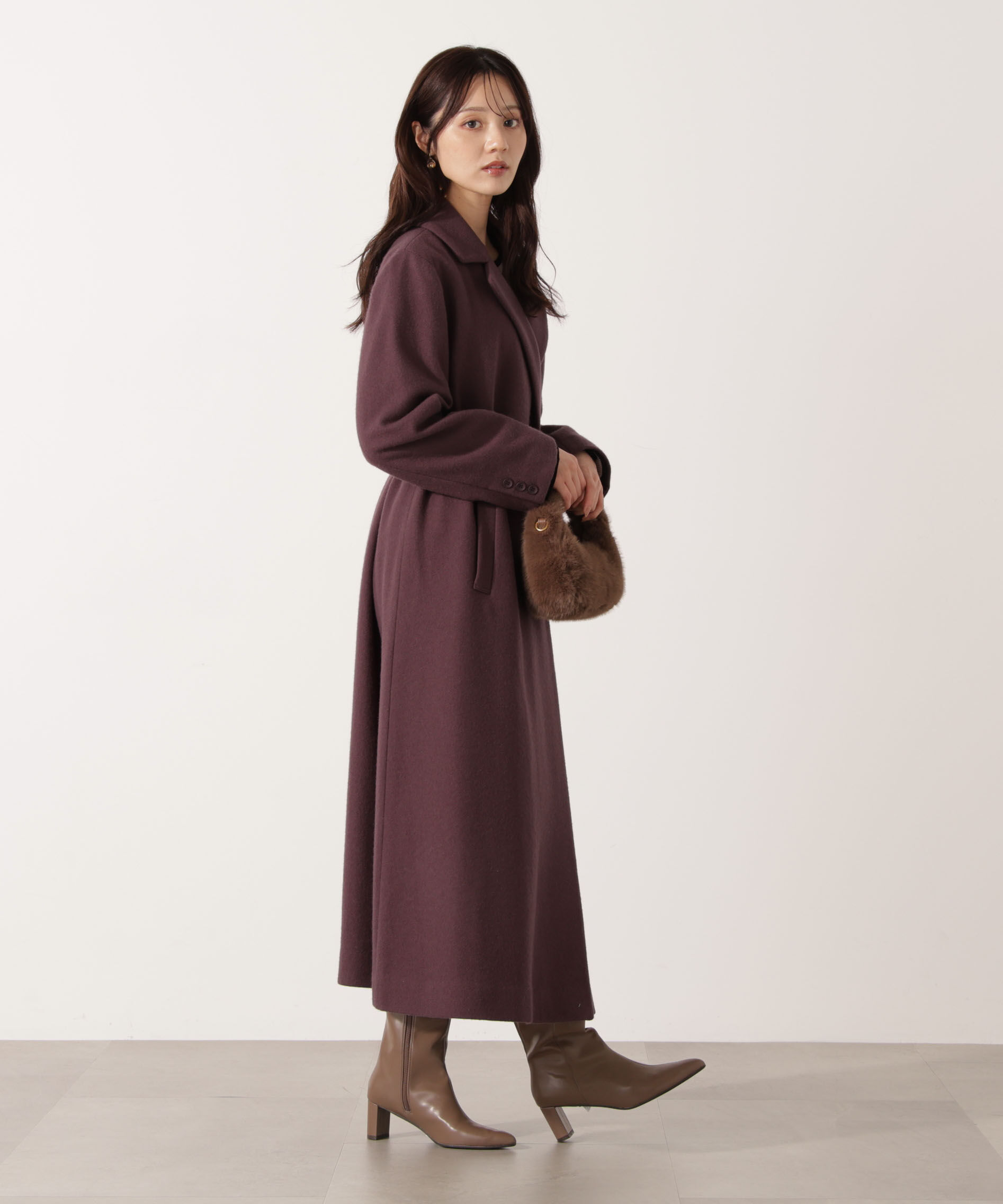 PROPORTION BODY DRESSING「ベルテッドレディーコート 25AW」|その他|