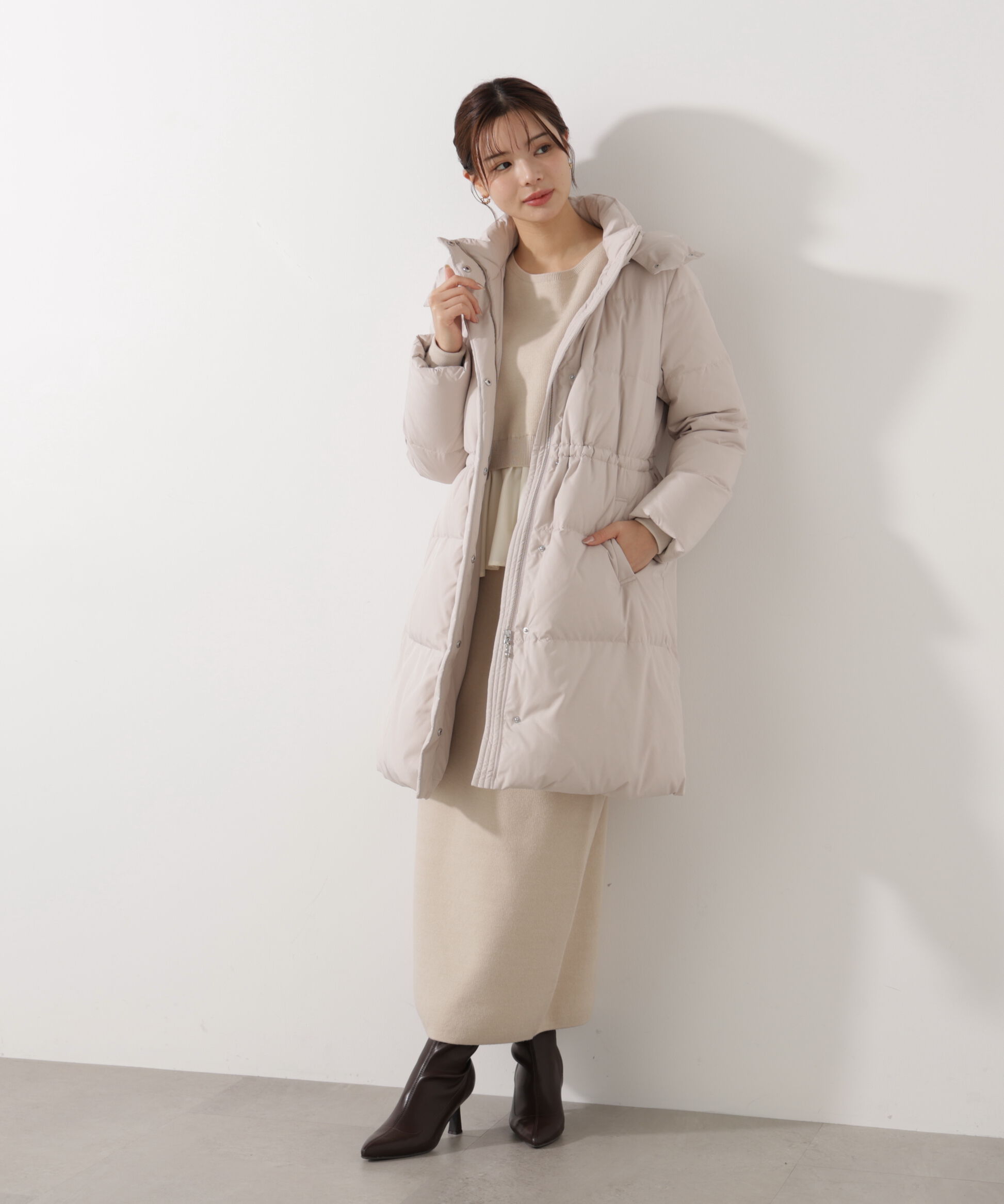 PROPORTION BODY DRESSING「フード取り外しダウン 25AW」|その他|