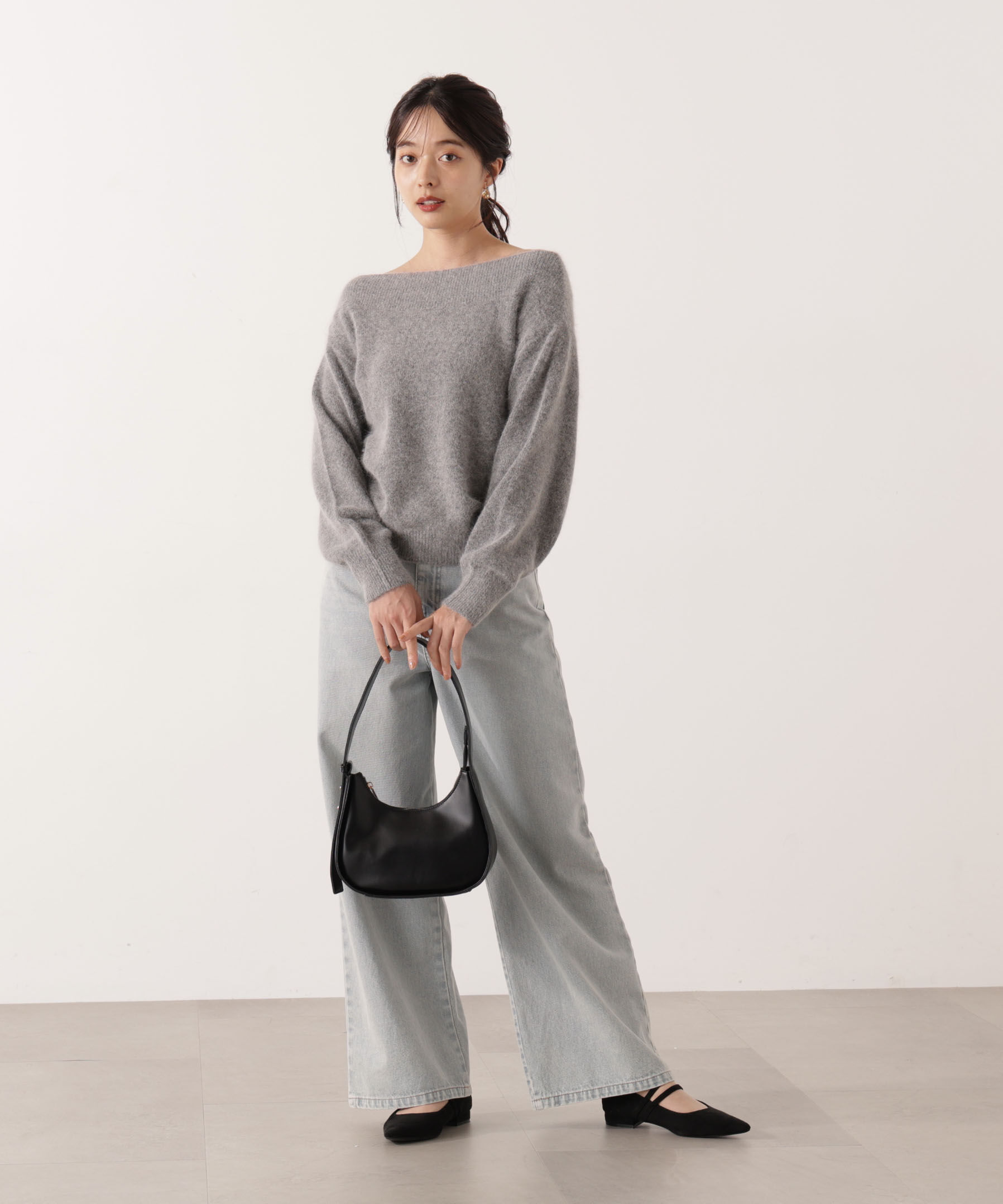 PROPORTION BODY DRESSING「FOX混ニット 25AW」|ニット・セーター|