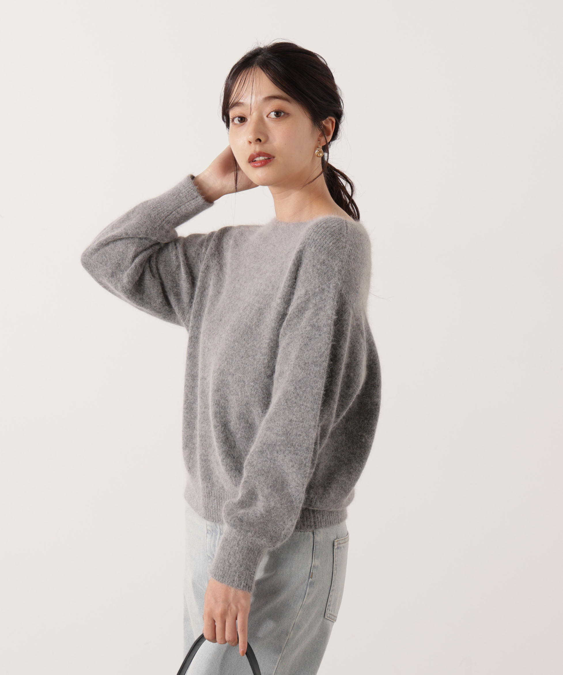 PROPORTION BODY DRESSING「FOX混ニット 25AW」|ニット・セーター|