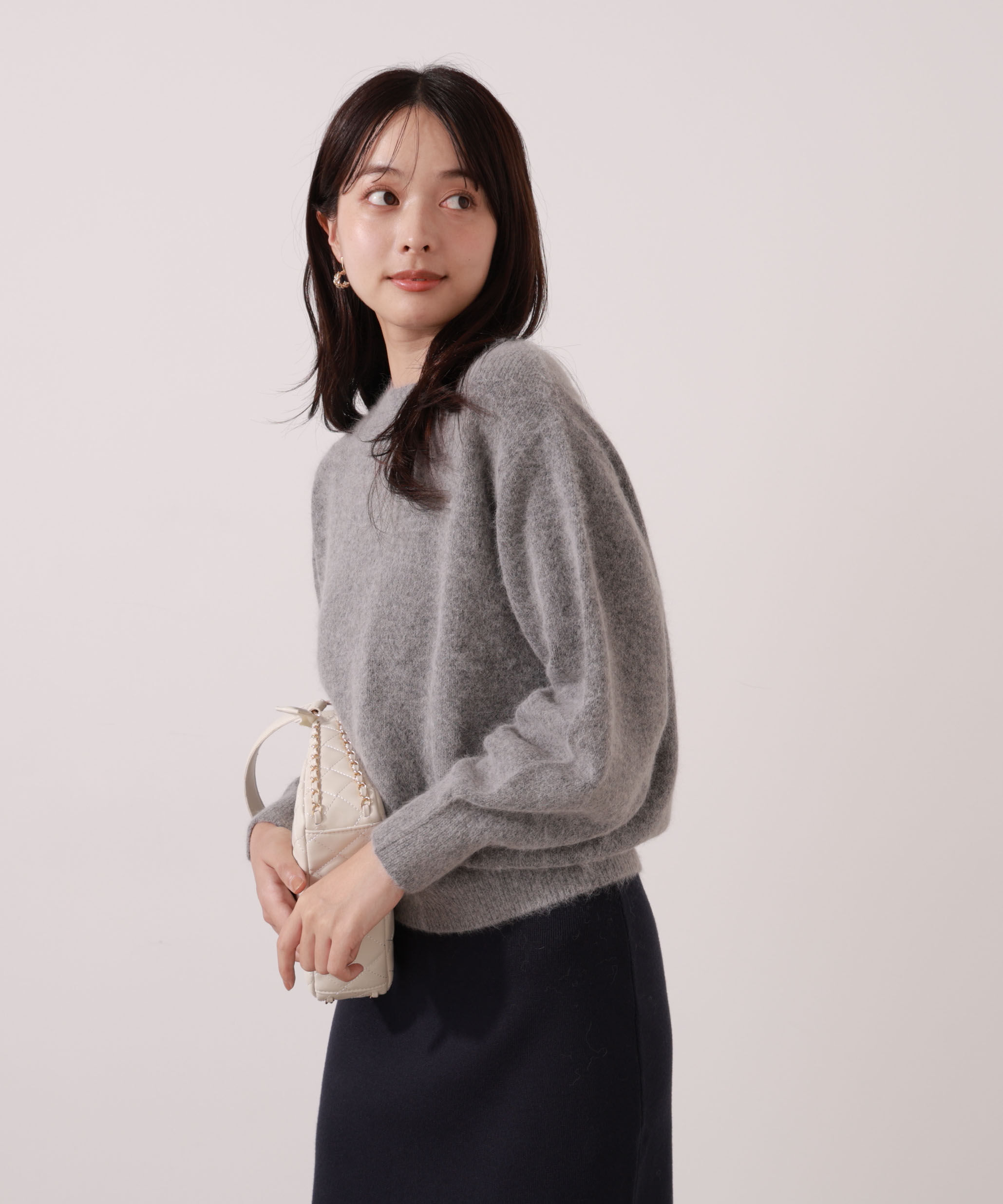 PROPORTION BODY DRESSING「FOX混ニット 25AW」|ニット・セーター|