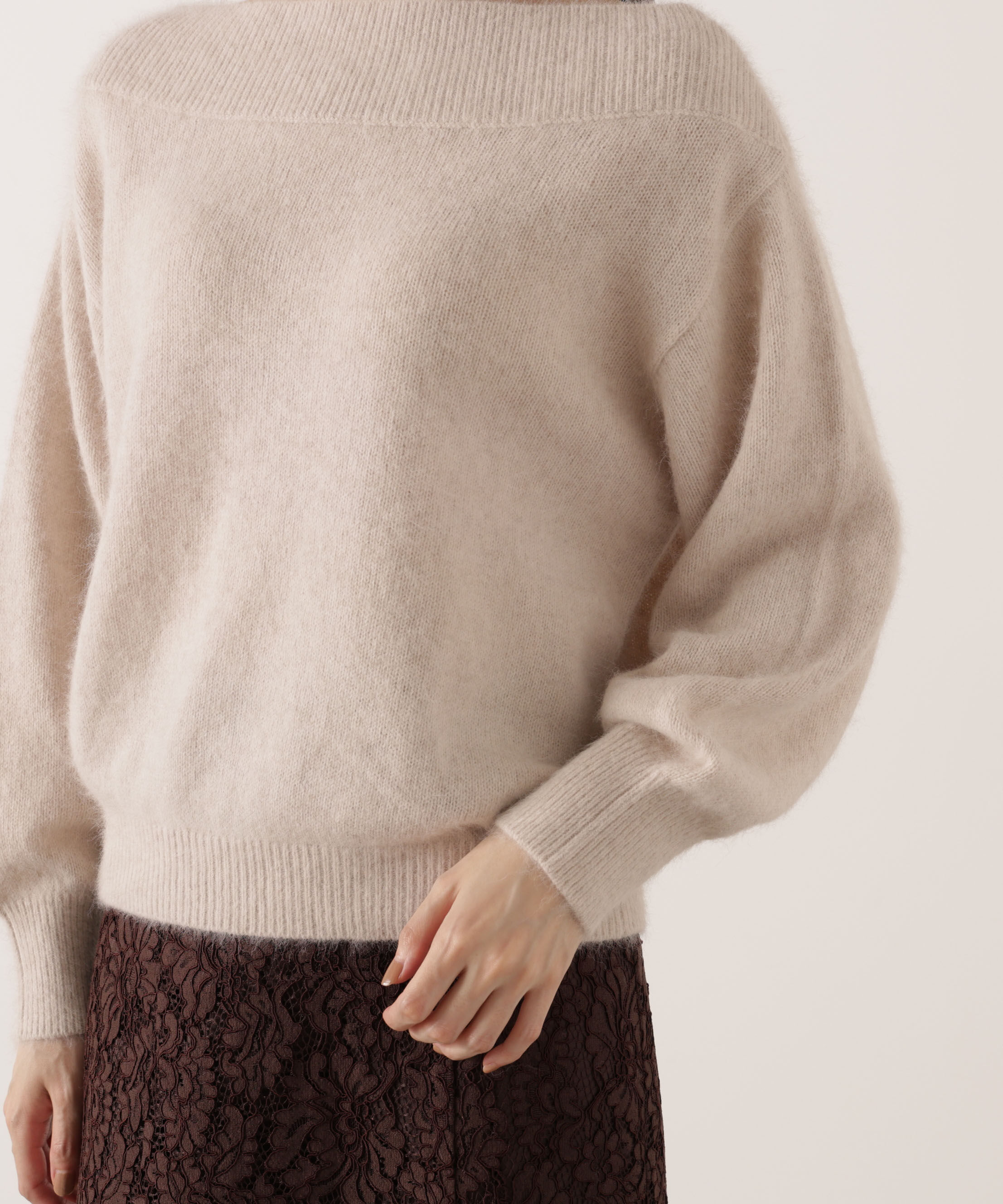 PROPORTION BODY DRESSING「FOX混ニット 25AW」|ニット・セーター|