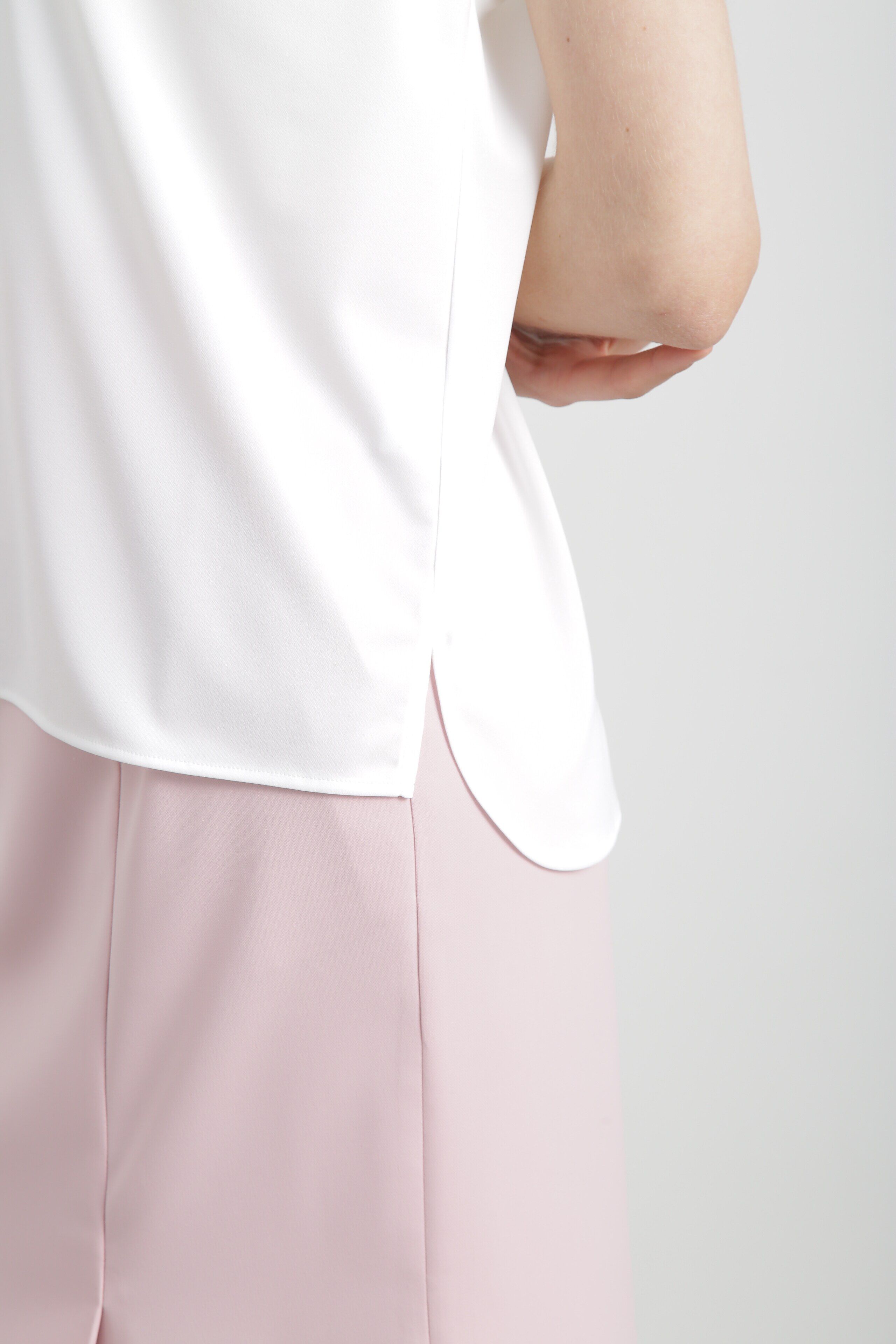  「◆バイカラーボウタイカットソー」|Tシャツ・カットソー|