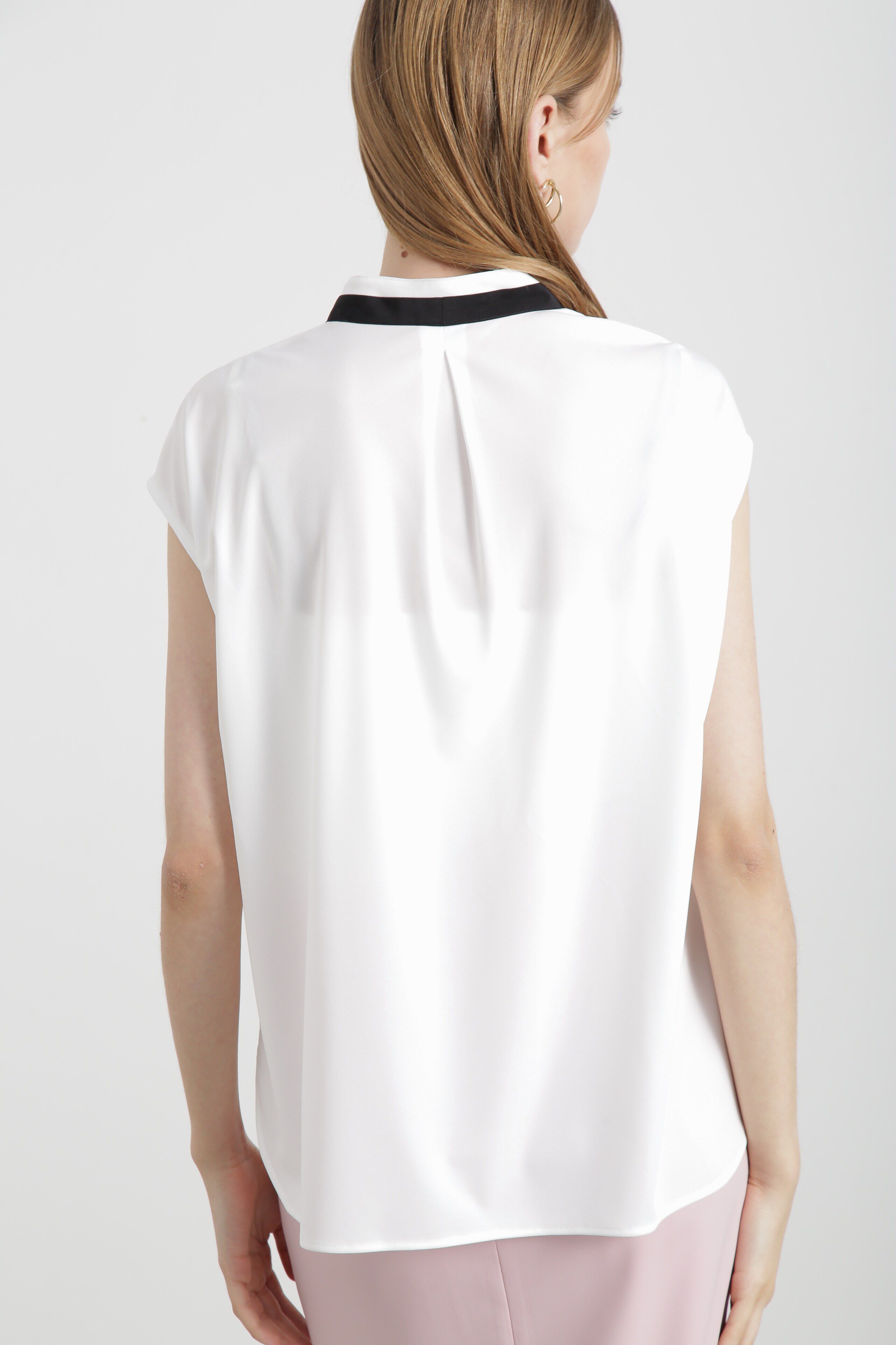  「◆バイカラーボウタイカットソー」|Tシャツ・カットソー|