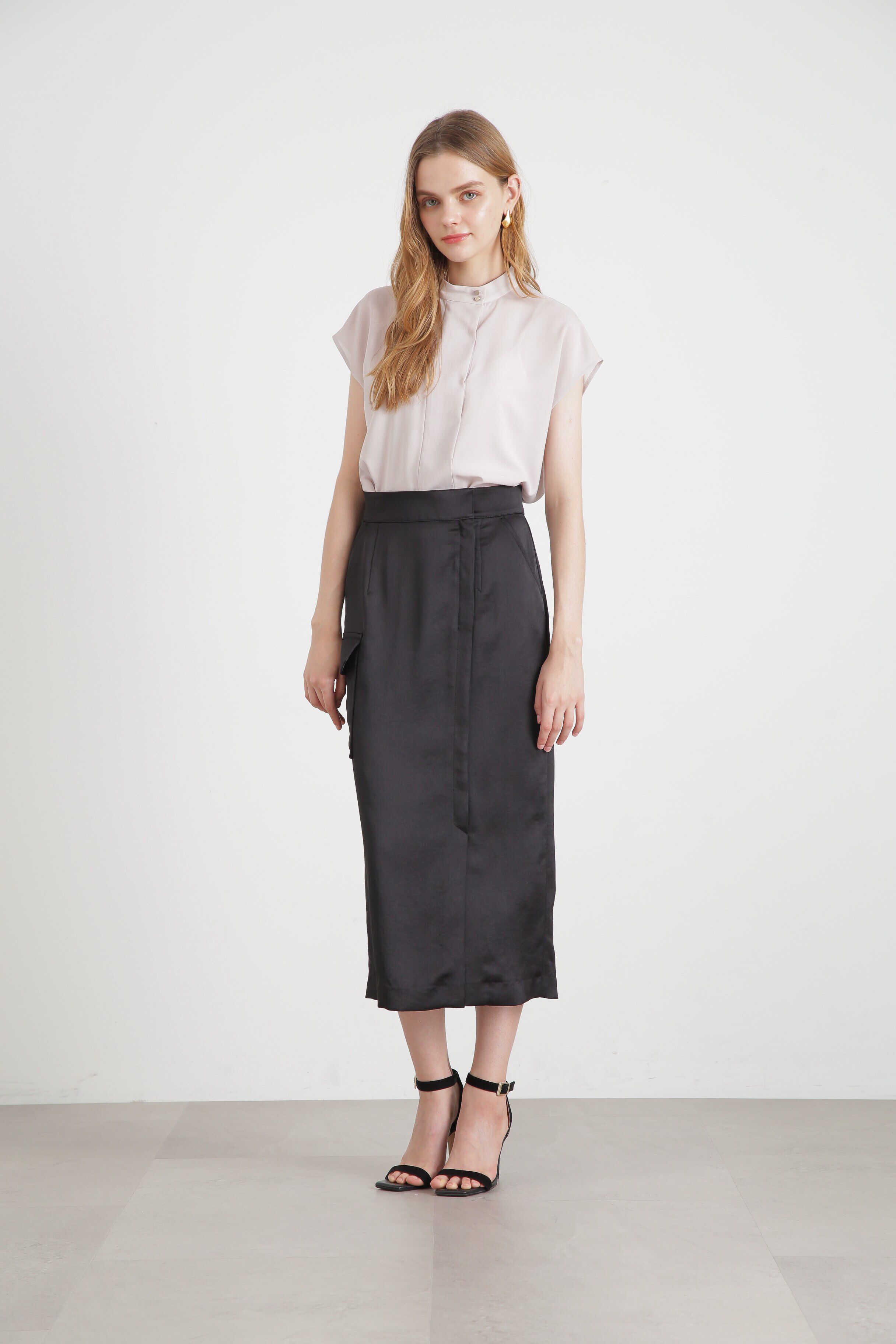  「◆サテンカーゴスカート」|スカート|