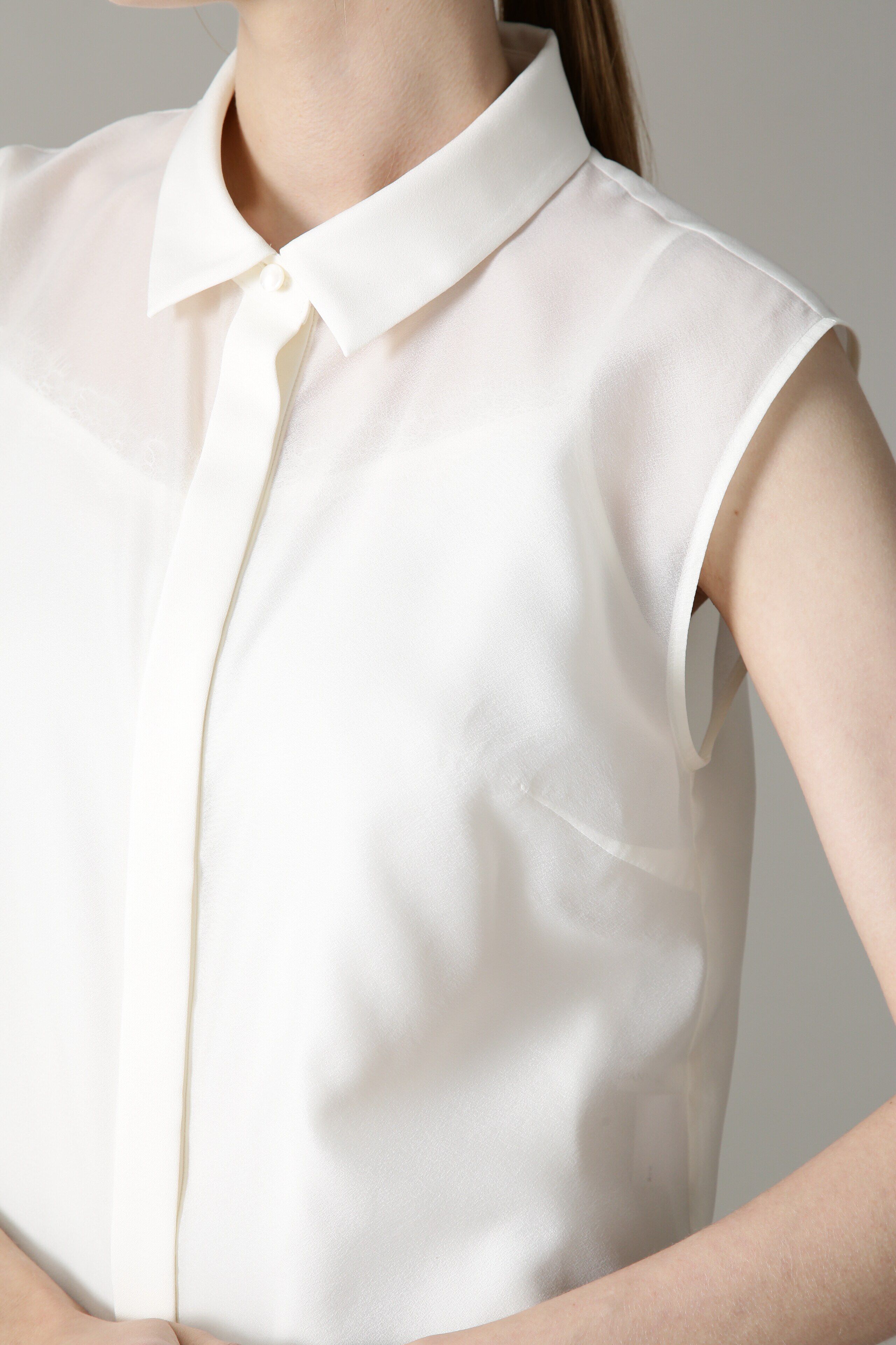  「[URBAN PRECIOUS]シアーシャツ」|シャツ・ブラウス|