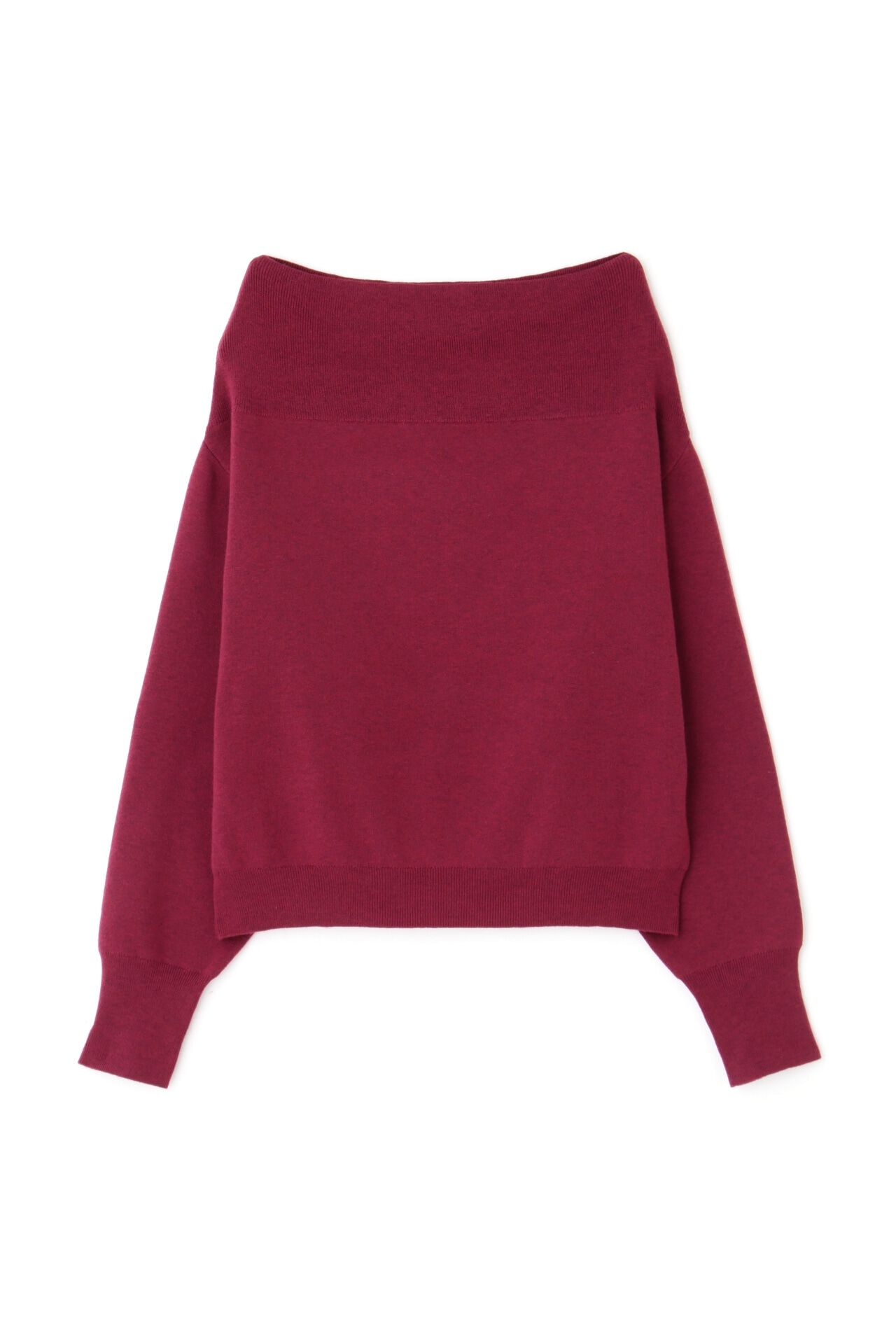  「ボートネックニットプルオーバー」|ニット・セーター|