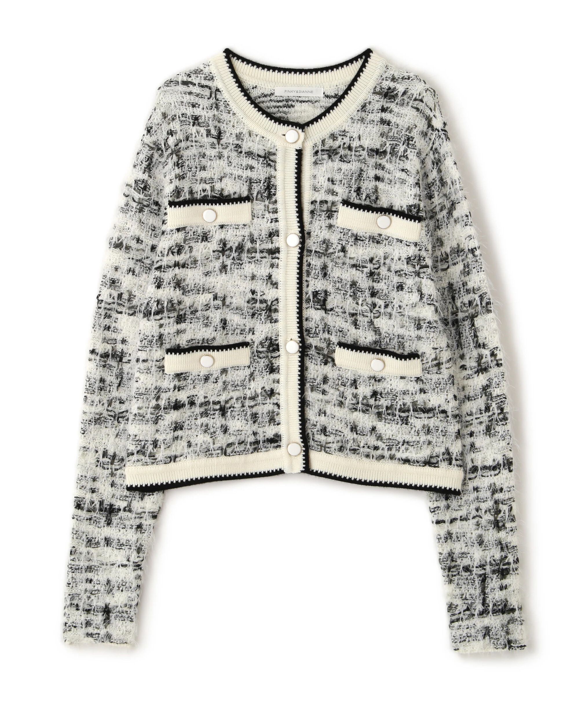  「◆フェザーヤーンツイードニットジャケット」|その他|