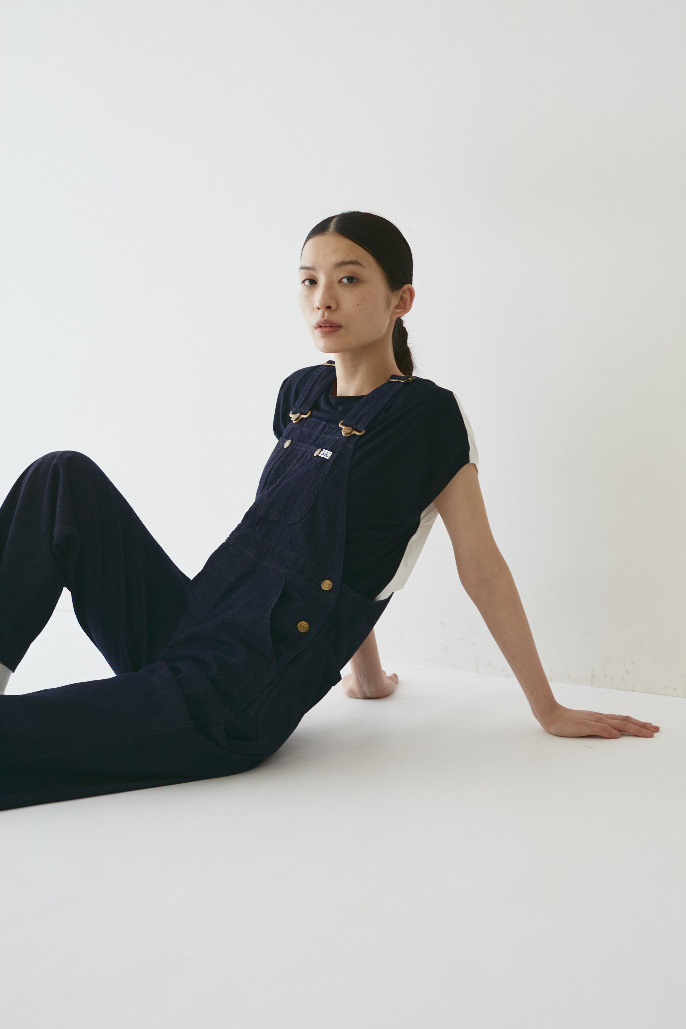  「◆布帛ドッキングカットソー」|Tシャツ・カットソー|