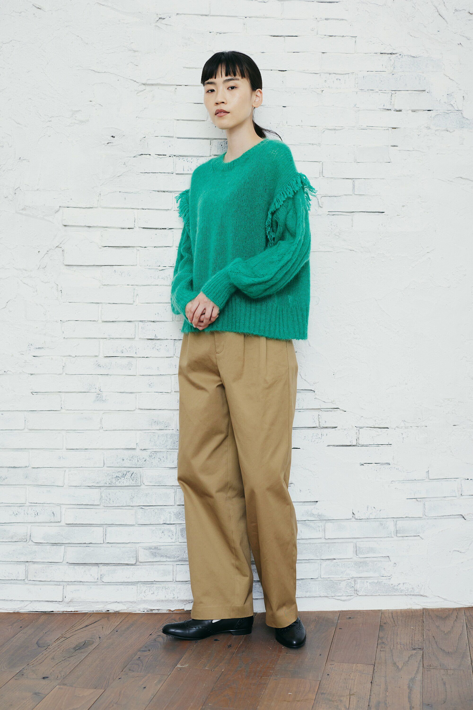  「◆ケーブルモヘアプルオーバー」|ニット・セーター|