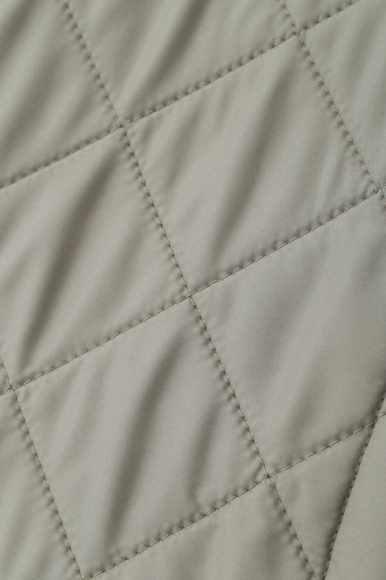  「◆タフタノーカラーキルティングジャケット」|ブルゾン・スタジャン|