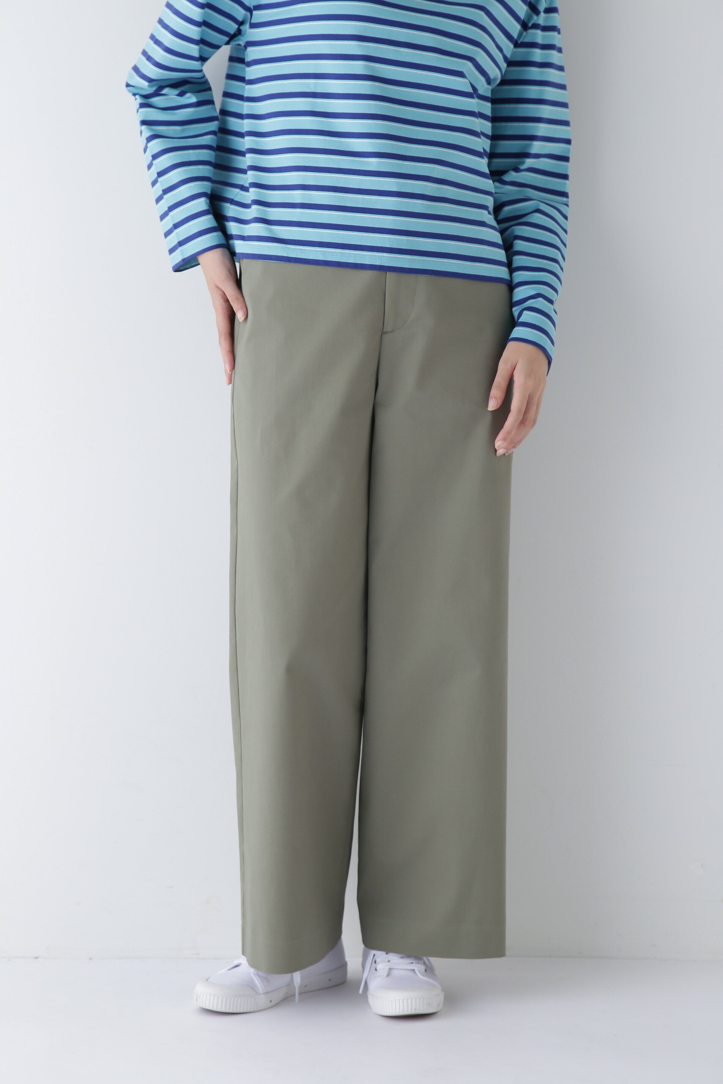  「◆ストレッチチノパンツ」|その他|カーキ