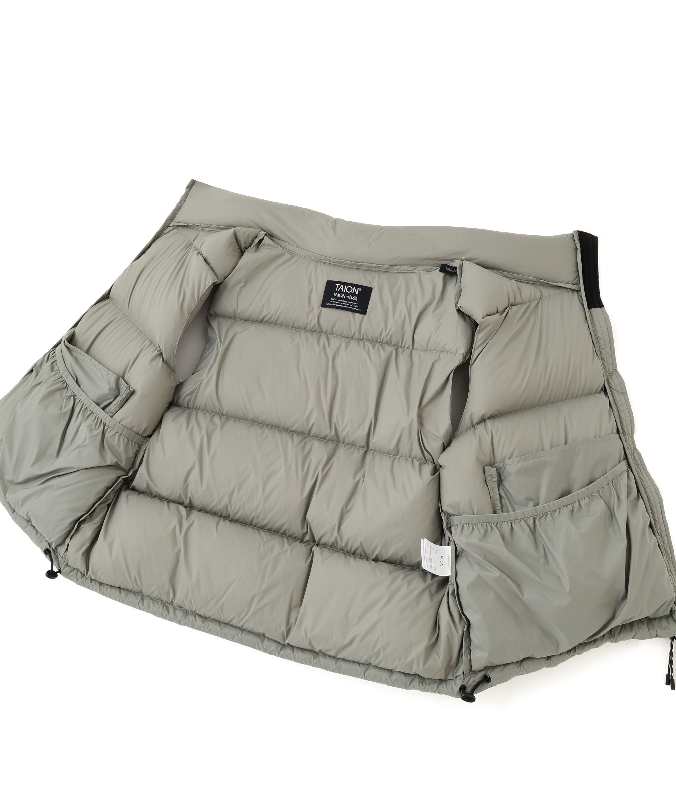  「◆ボリュームスタンドダウンベスト」|ブルゾン・スタジャン|