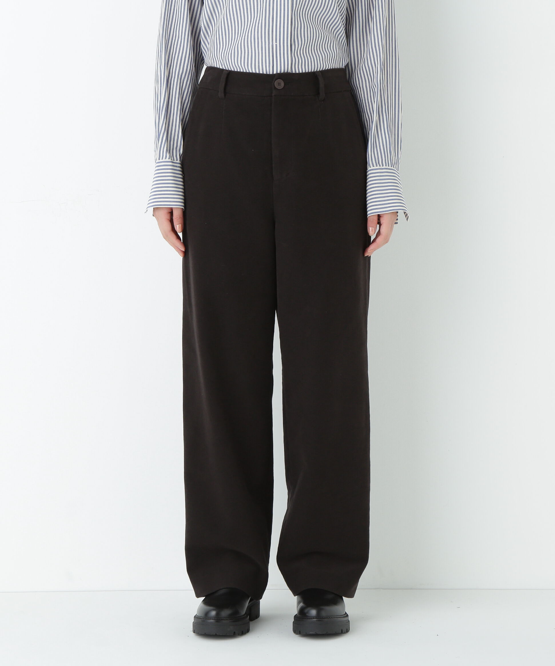  「≪マルチサイズ展開≫リクライドクロスセミワイドパンツ」|その他|