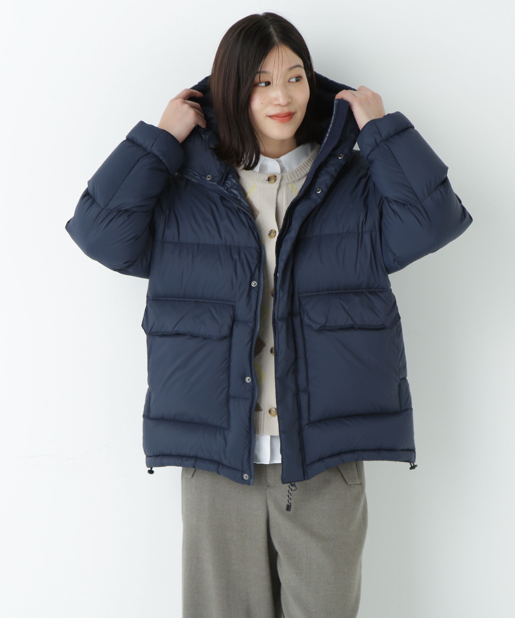  「◆≪ＴＡＩＯＮコラボ】≫ボリュームフードダウンコート」|その他|