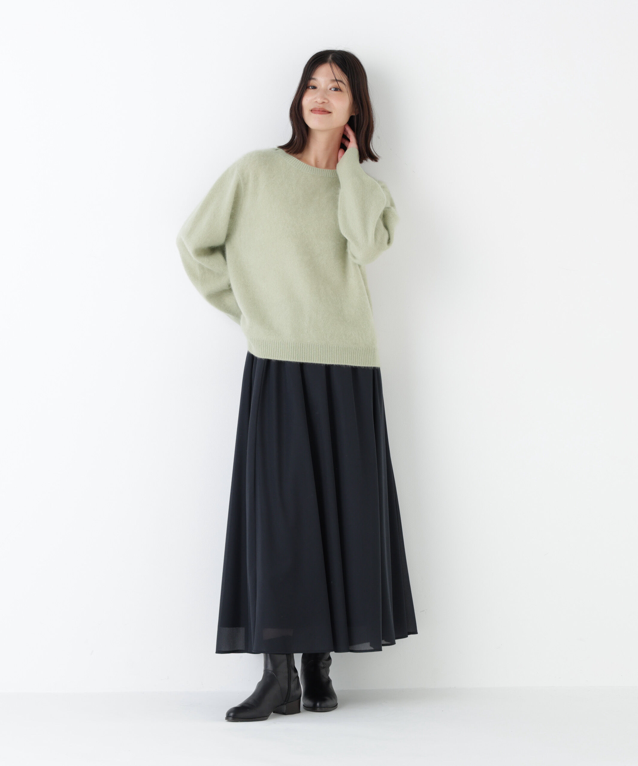  「◆ウールファーニットプルオーバー」|ニット・セーター|