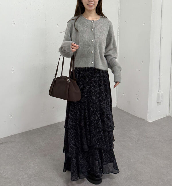 archives「ドットアソートフリルティアードスカート」|スカート|