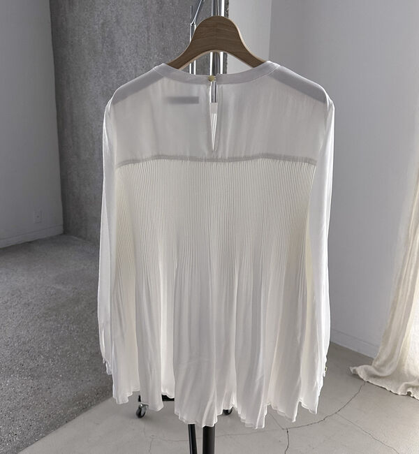 Doux archives「プリーツフレアブラウス」|シャツ・ブラウス|