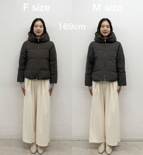 Doux archives「シームレスボリュームカラーダウン」|ダウン|