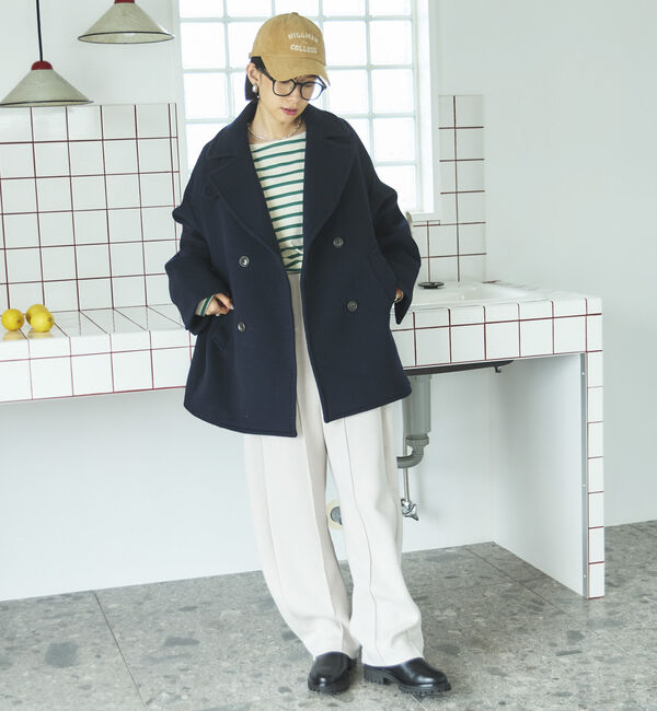 Doux archives「ビーバーピーコート」|ピーコート|